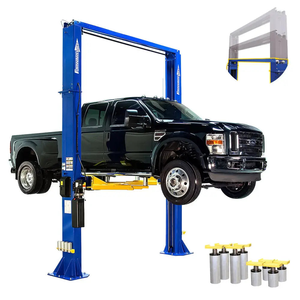 Forward DP18PRO 18K Heavy Duty Two Post Car Lift for Auto Repair Shops & Garages - Professional Vehicle Hoist for Trucks, SUVs and Sedans