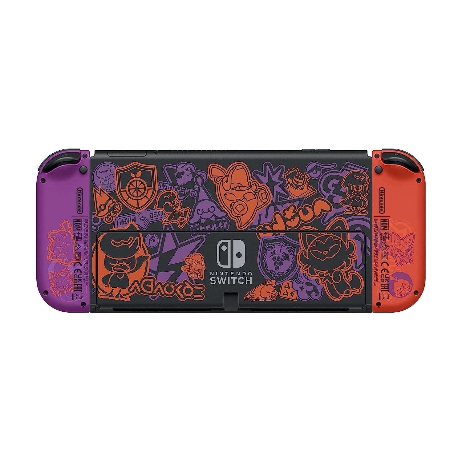 Nintendo Switch™ OLED Model - Pokémon™ Scarlet & Violet Edition (Japan Stock, Region Free) - Portable Gaming Console for Home & Travel Entertainment