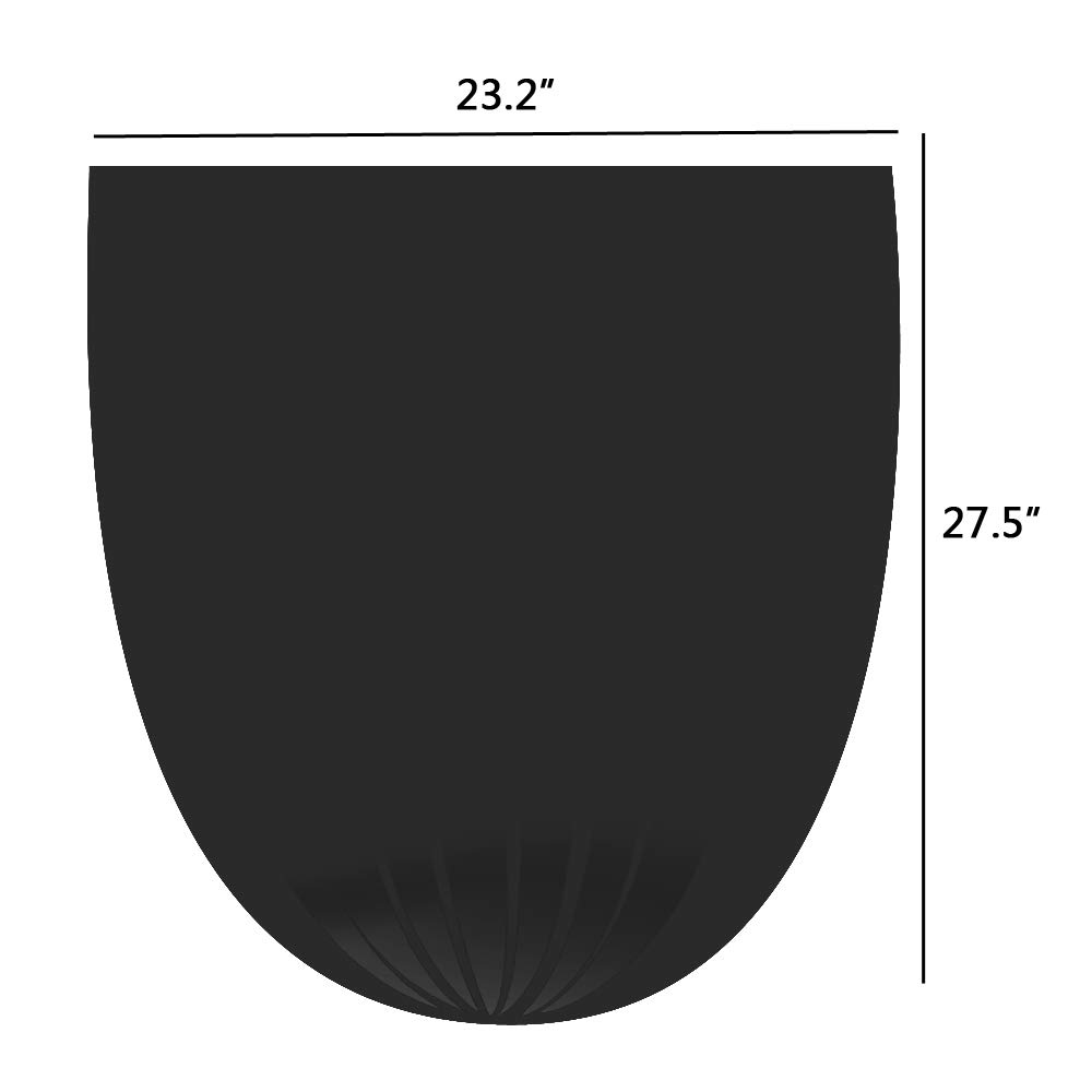 8 Gallon Drawstring Trash Bags - 208 Count Heavy Duty Black Kitchen Garbage Bags | Leak Proof & Odor Control | Perfect for Home, Office, and Outdoor Use