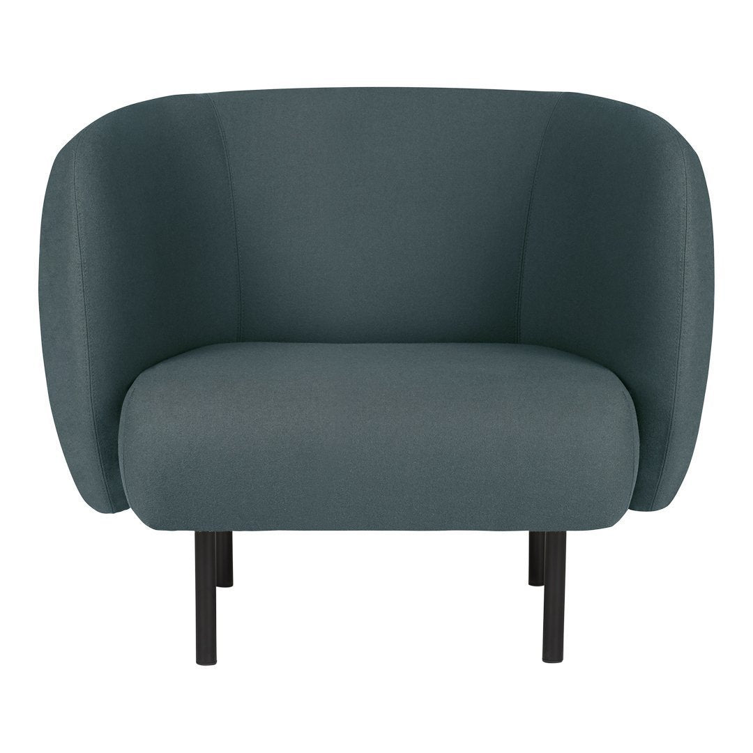 Luxury Cape Lounge Chair - Modern Accent Chair for Living Room, Bedroom & Office - Comfortable Reading Chair with Soft Cushions - Perfect for Relaxing, Napping & Home Decor