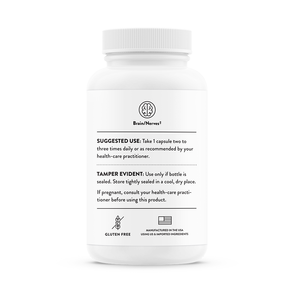 Thorne Acetyl L Carnitine (SA520) - Premium ALCAR Supplement for Energy & Brain Support - Supports Cognitive Function & Metabolism - Ideal for Fitness, Weight Management & Mental Clarity