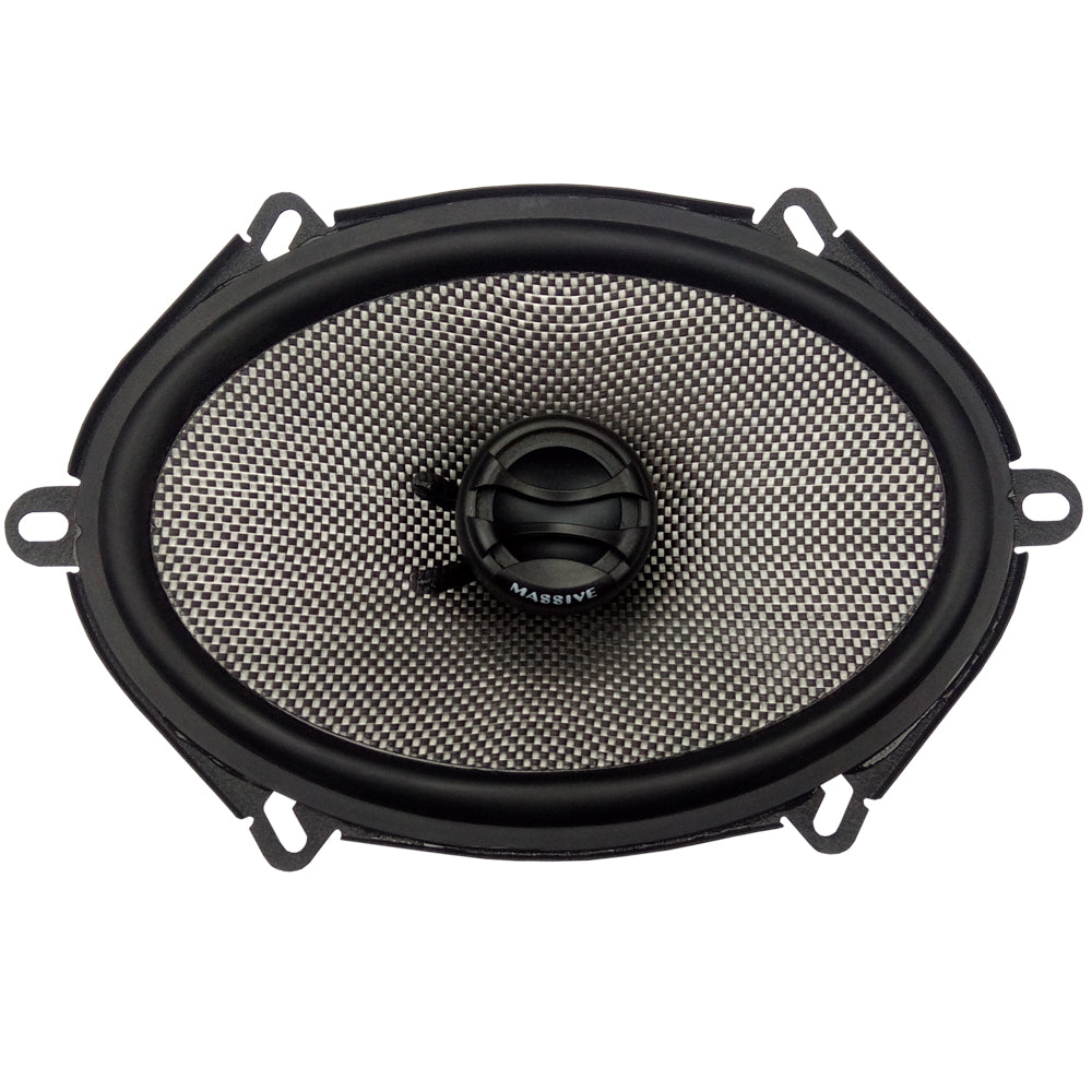 FX57 5x7 Inch 2-Way 70 Watts RMS Coaxial Car Speakers - Premium Sound for Vehicles, Trucks & Boats