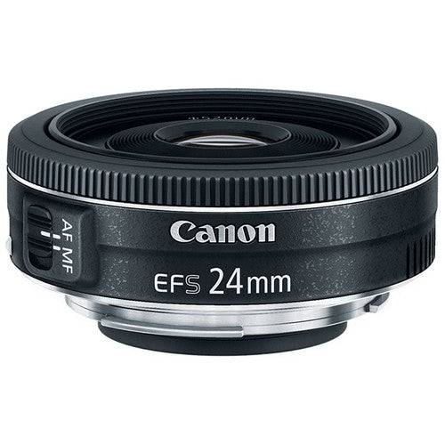 Canon EF-S 24mm f/2.8 STM Wide Angle Lens for DSLR Cameras - Perfect for Portrait, Landscape & Low Light Photography