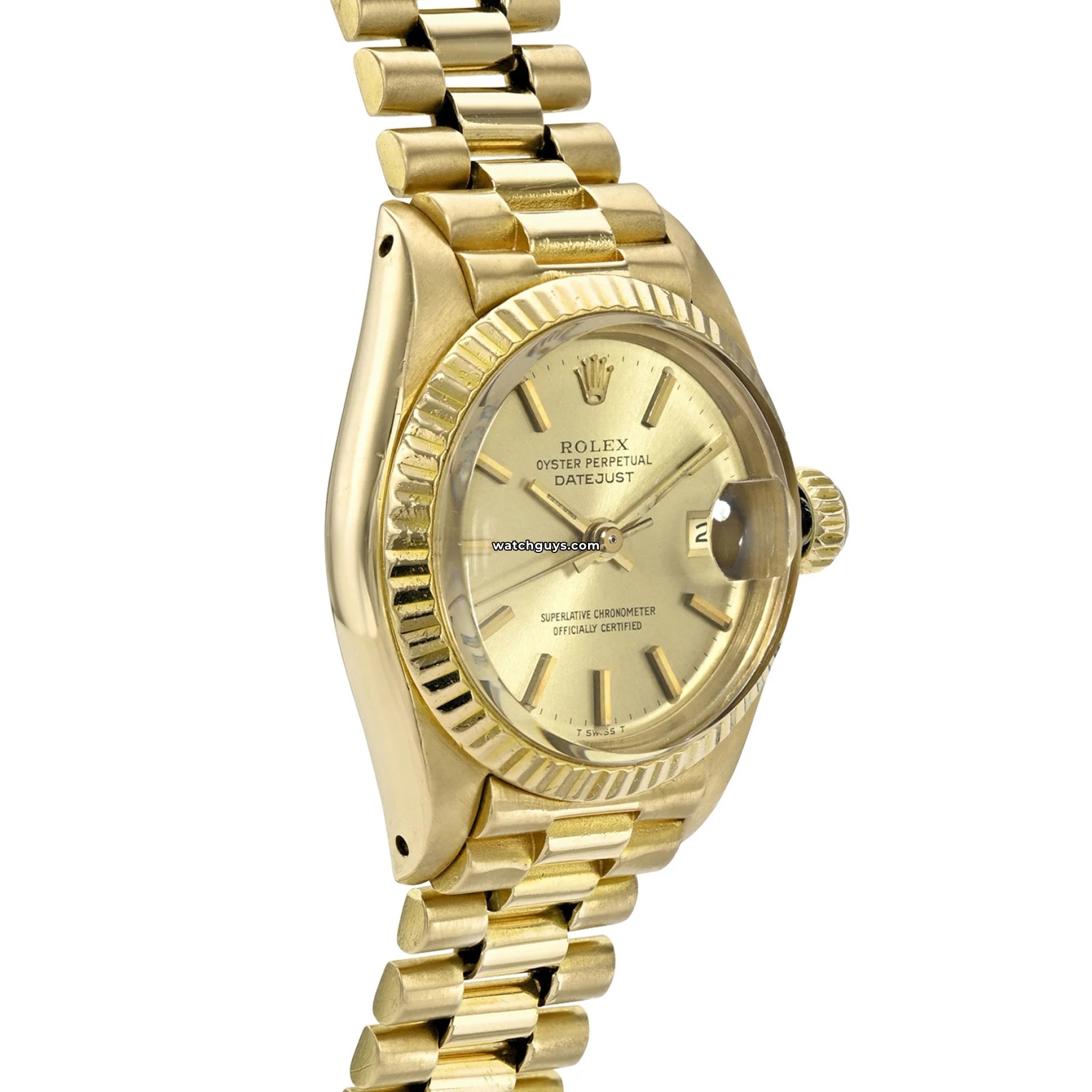 Authentic Rolex Datejust 6917 President Watch - 18K Gold & Stainless Steel Luxury Timepiece for Men - Perfect for Business Meetings, Formal Events & Special Occasions
