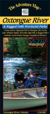 Chrismar Oxtongue River Topographic Map - Waterproof & Detailed Canoeing, Hiking, Fishing Guide for Ontario Wilderness Adventures