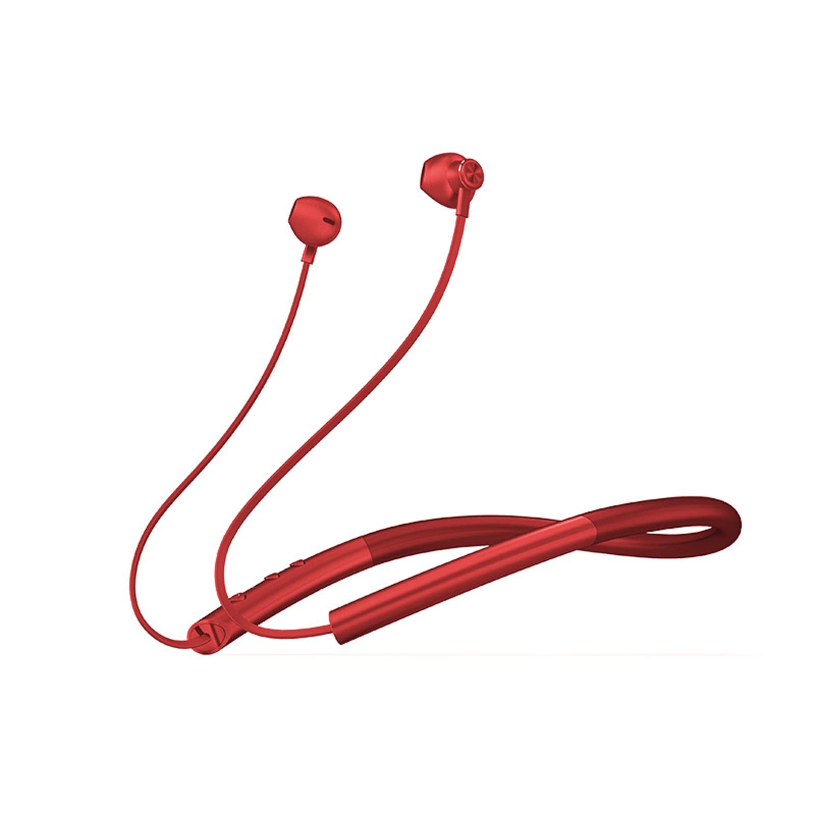 Wireless Bluetooth Neckband Headphones with Mic - Noise Cancelling Earbuds, Hands-Free Headset for iPhone Android Smartphones - Perfect for Running, Gym Workouts & Commuting