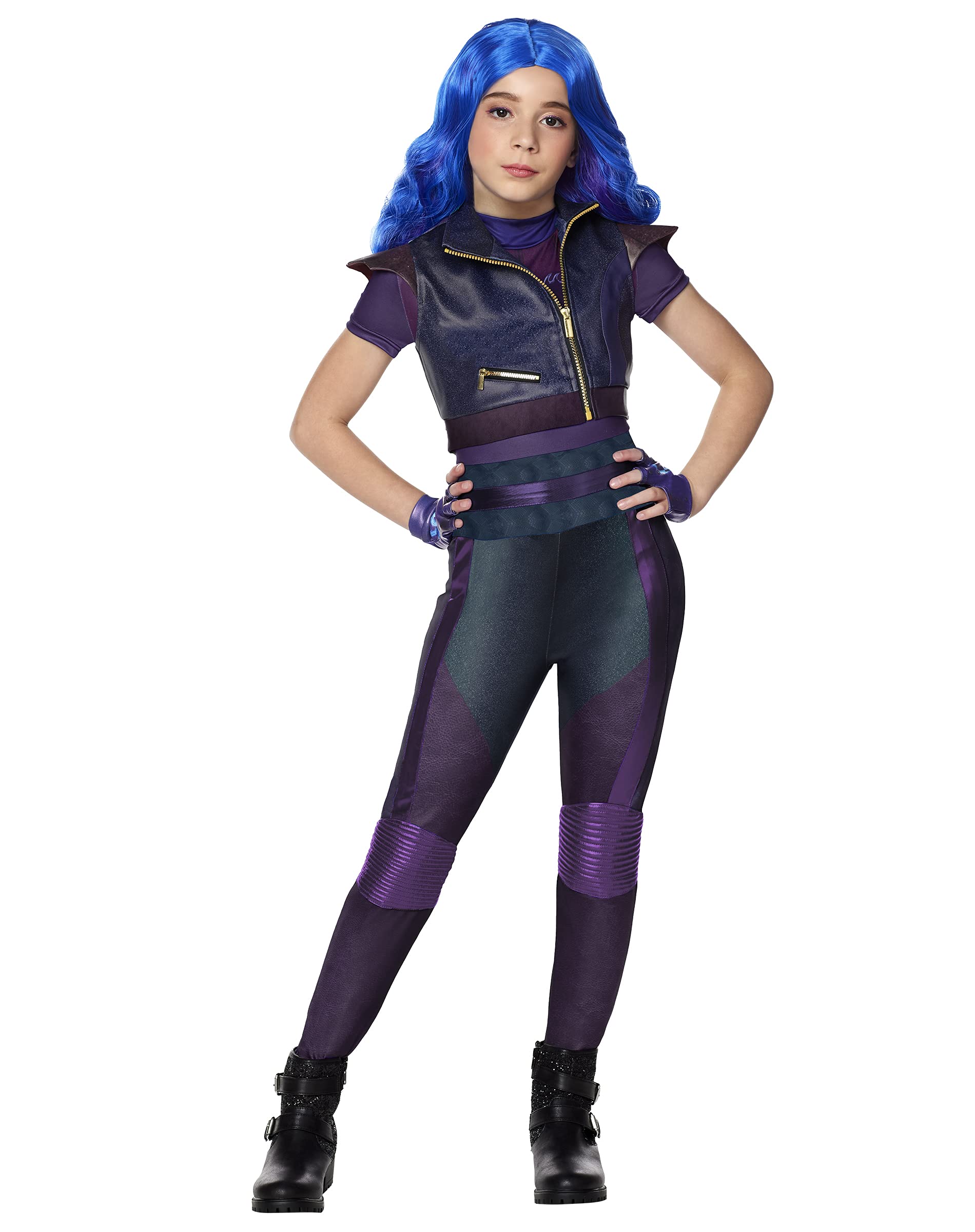 Descendants 3 Mal Costume for Kids - Official Disney Halloween Cosplay for Parties & Events