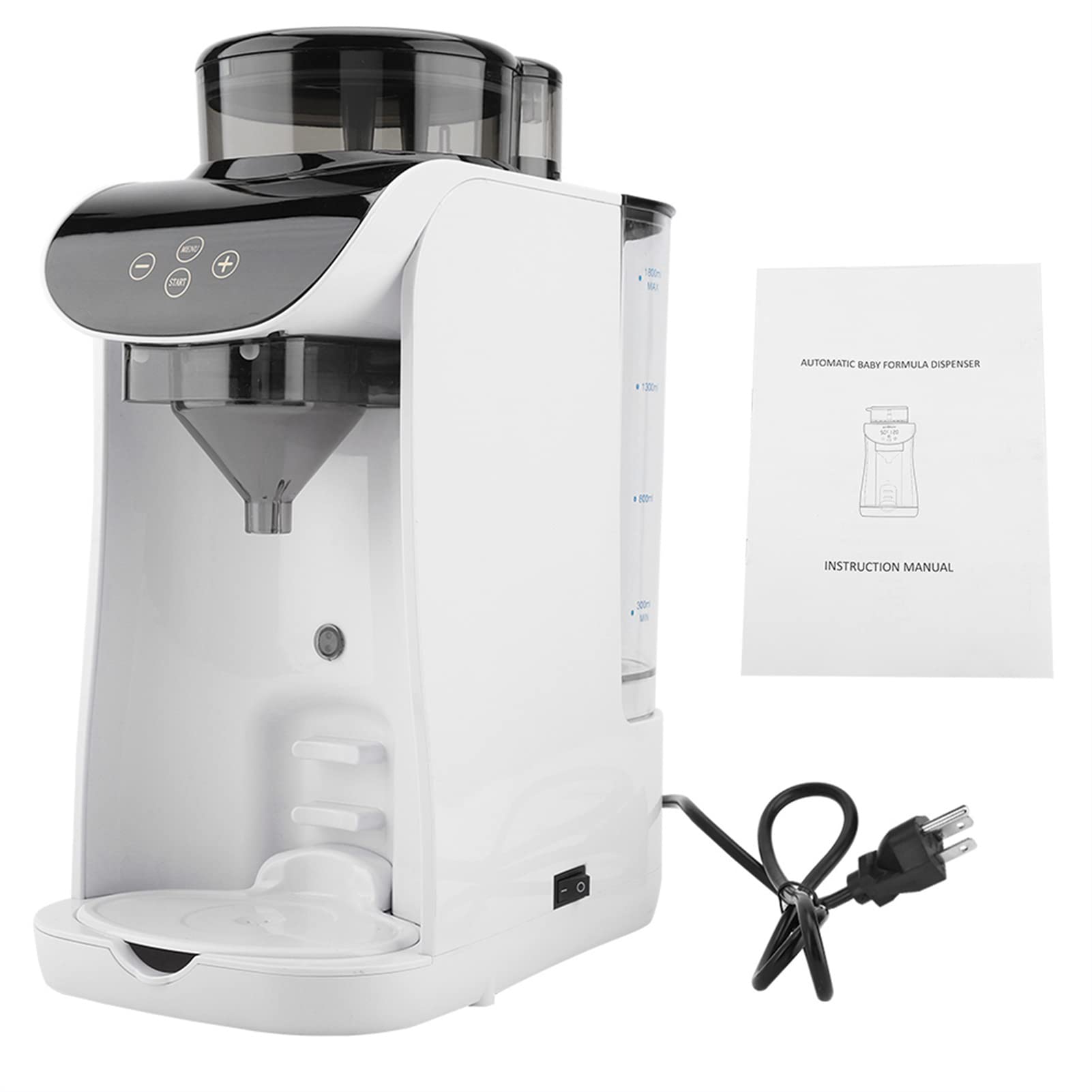Smart Baby Formula Maker Machine - Adjustable Temperature, Auto Milk Mixing & Warming, 110-240V US Standard - Perfect for Night Feedings & On-the-Go Parents