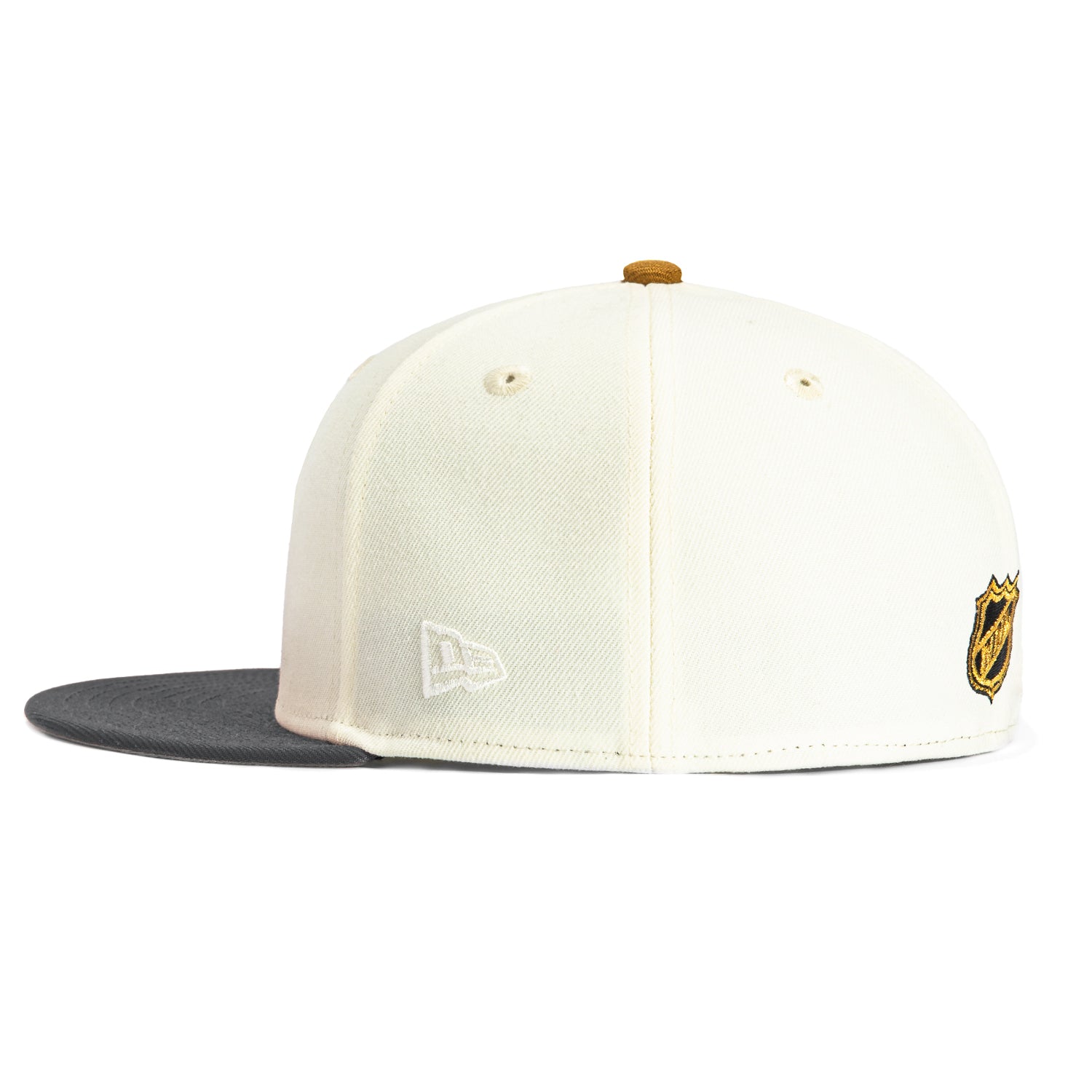 New Era 59Fifty MLB Vegas Golden Knights Snapback Hat - White & Graphite Adjustable Baseball Cap for Men & Women - Perfect for Sports Games, Streetwear & Casual Outfits