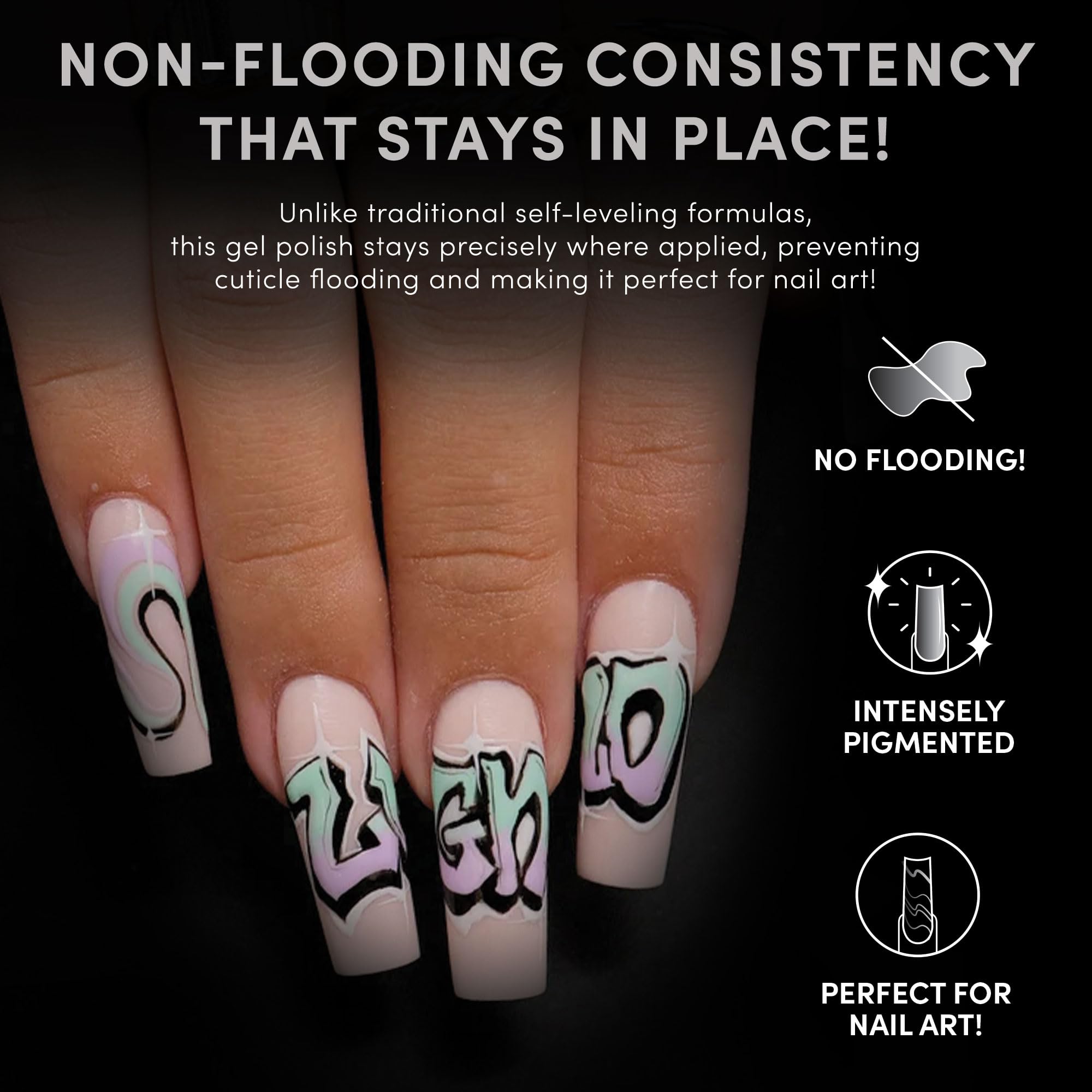 Chaun Legend UV LED Gel Nail Polish 0.5oz (15ml) - Long Lasting, Chip Resistant Nail Polish Kit for Salon Quality Manicures at Home | Perfect for Weddings, Parties & Special Occasions