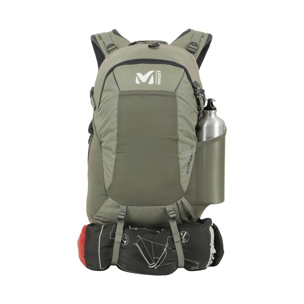 Best Millet Unisex Hiker Air 20 Backpack - Lightweight Hiking Pack for Outdoor Adventures, Camping & Travel | Durable & Comfortable Daypack