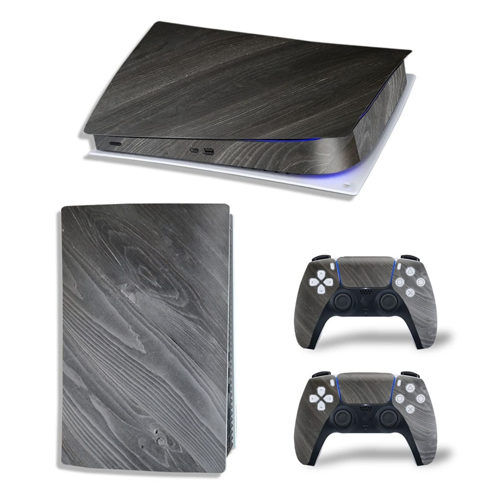 Anime Console Skin Decal for PS5 Digital Edition - 2 Controller Vinyl Protectors, Scratch-Resistant, Bubble-Free, Anti-Scratch Protection (14059) - Perfect for Gaming Setups & Anime Fans