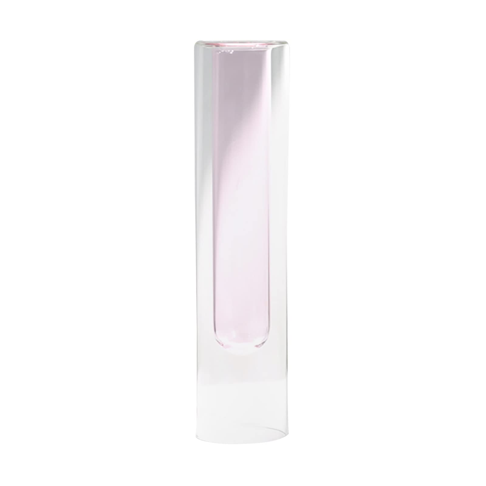 YHNJI Double-Layer Glass Terrarium Test Tube - Creative Hydroponic Vase for Plants | Indoor Herb Garden Kit, Office Desk Decor & Unique Gift Idea for Plant Lovers