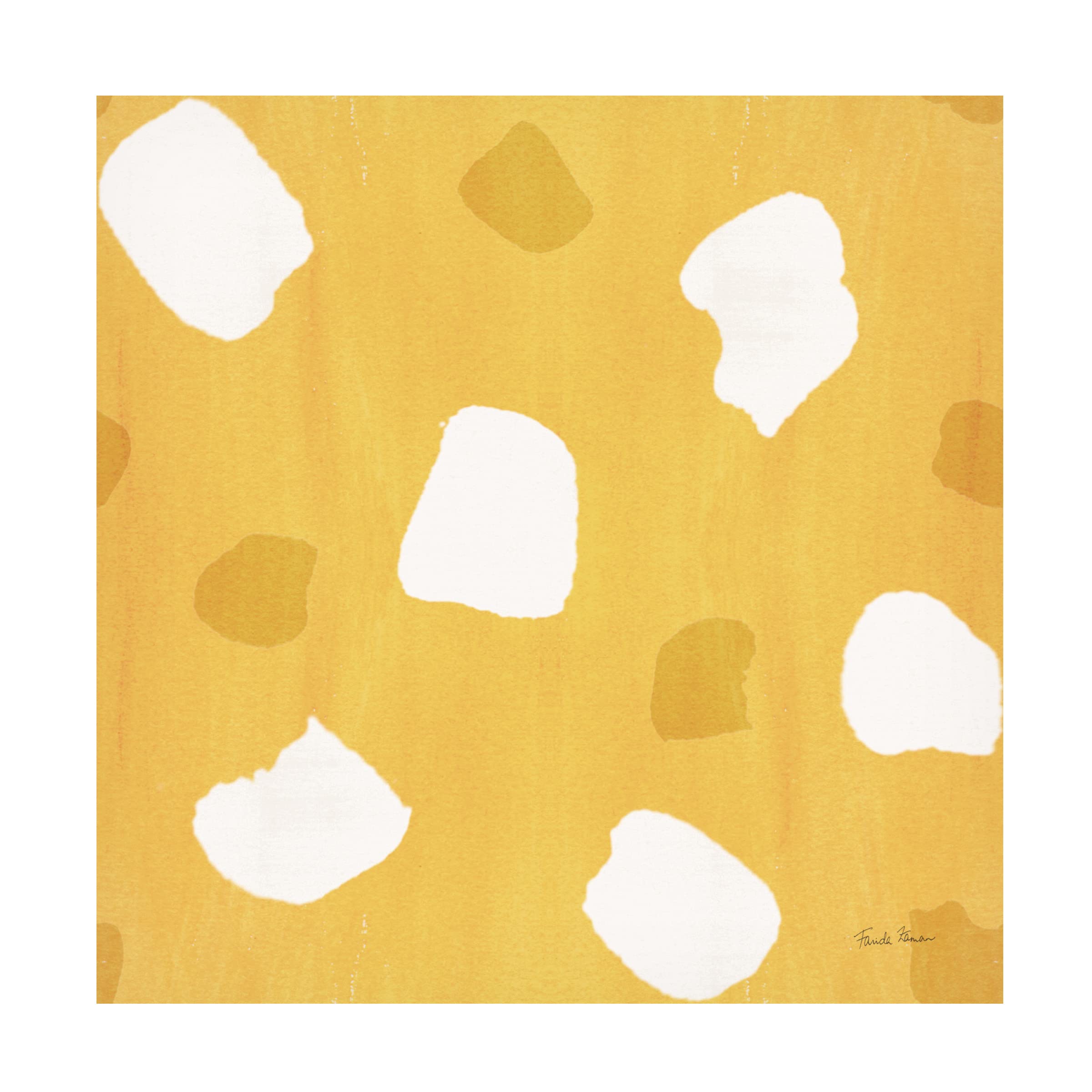 Trademark Fine Art 'Tutti Frutti Pattern IVD' Canvas Wall Art Print by Farida Zaman - Vibrant Modern Home Decor for Living Room, Bedroom & Office