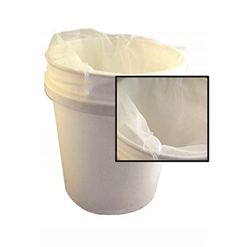 Bon Tool 5 Gallon Paint Strainer - Fine Mesh Filter for Professional Painters - Perfect for Straining Latex, Oil-Based Paints and Stains