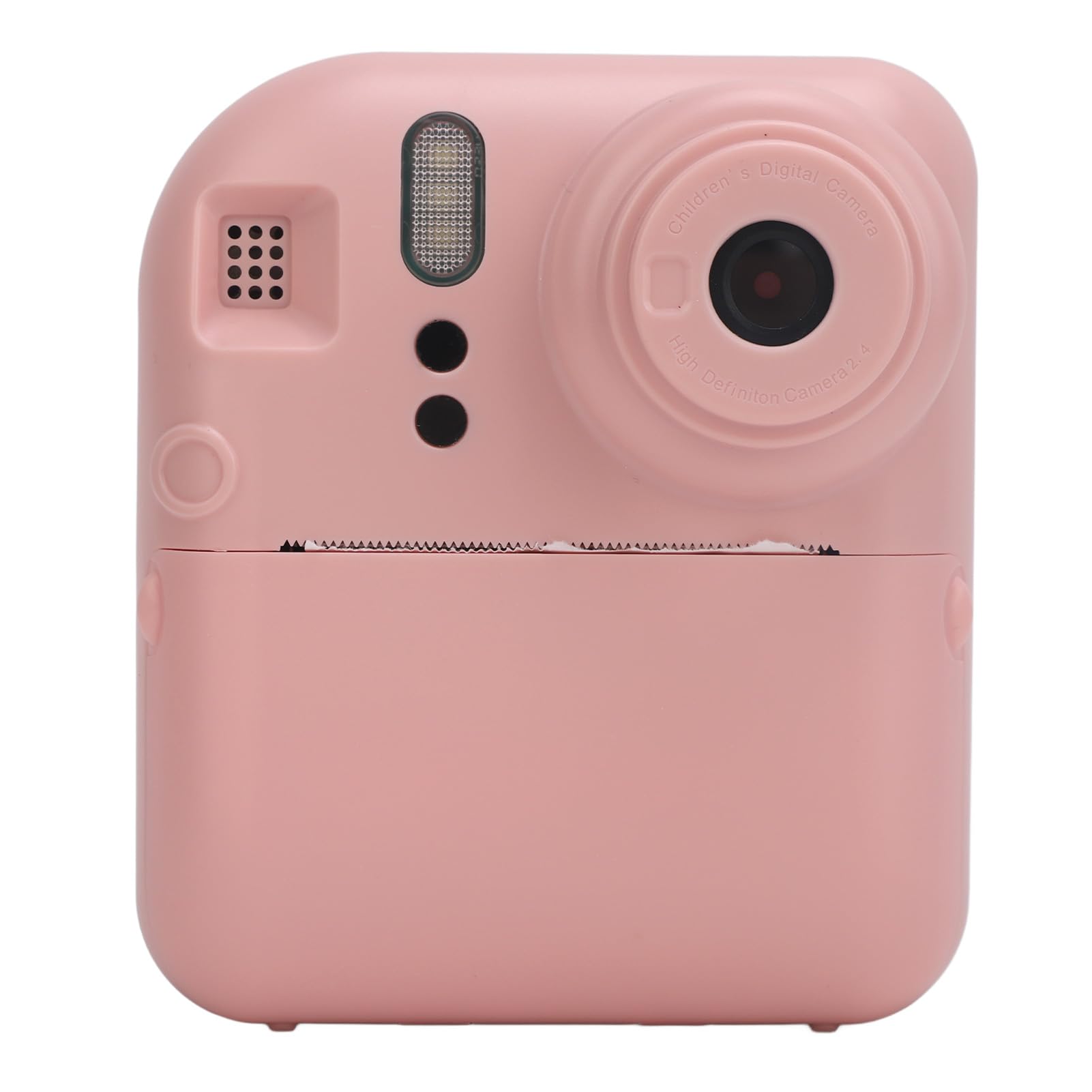 Instant Print Camera for Kids - 2.4 Inch IPS Screen Digital Video Camera with Photo Printing (Pink) | Perfect Birthday Gift, Travel Companion & Creative Toy for Children