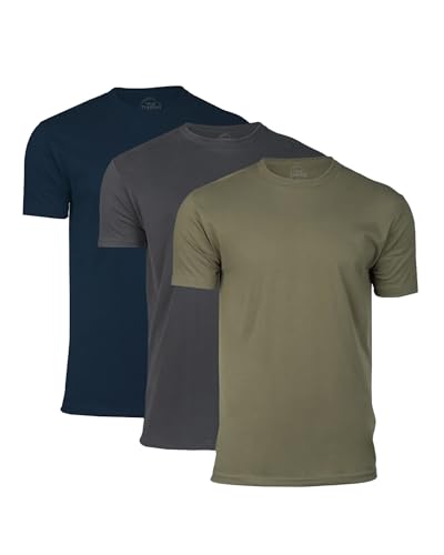 Carbon/Military Green/Navy (3-pack)