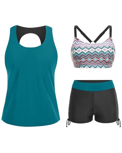 Blue Green Geometric