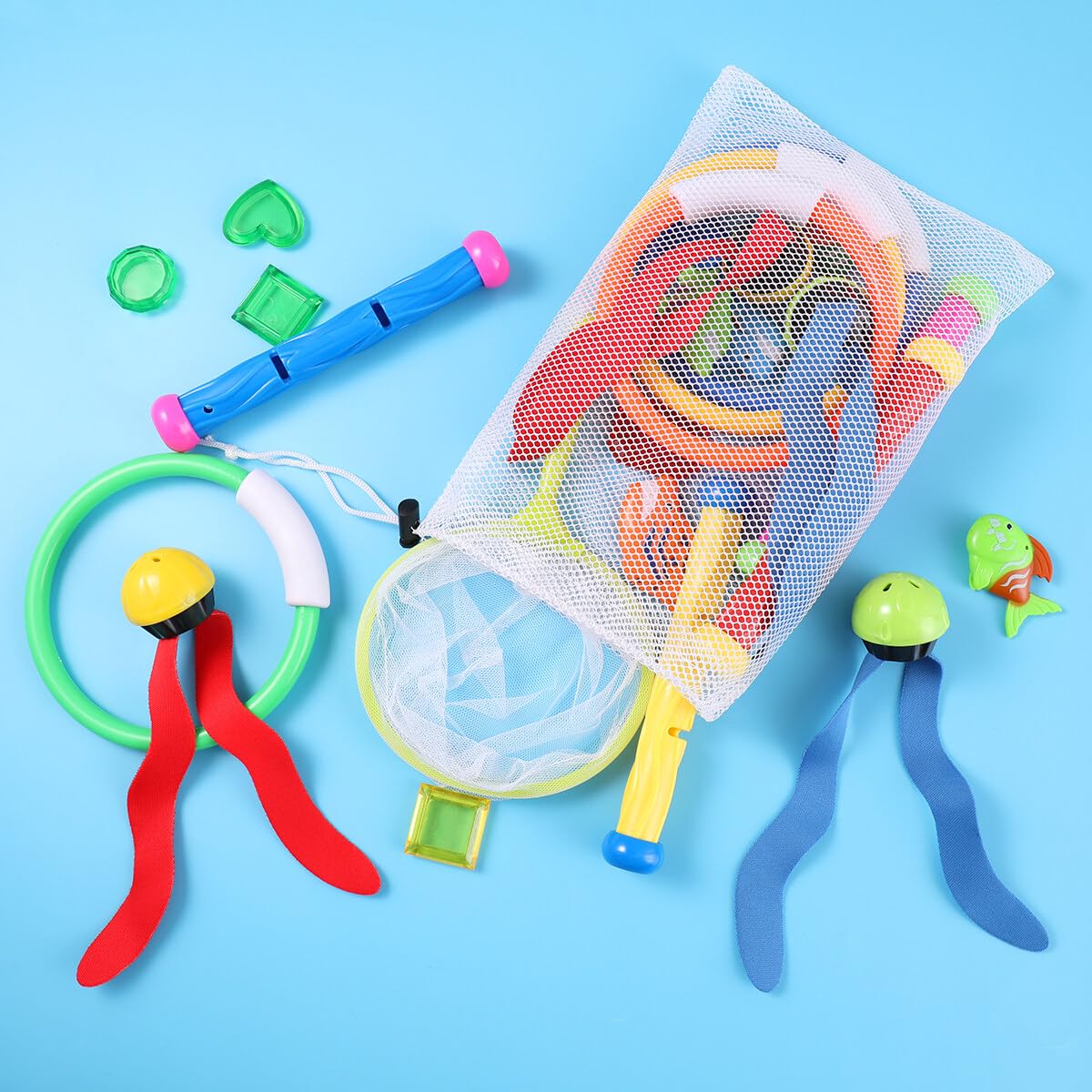 Toyvian 3 Pack Foam Airplane Toys - 14.57 Inch Manual Throw Glider Planes with 3 Paratroopers | Fun & Challenging Outdoor Flying Toys for Kids | Perfect for Backyard Play, Park Activities & Family Sports Games