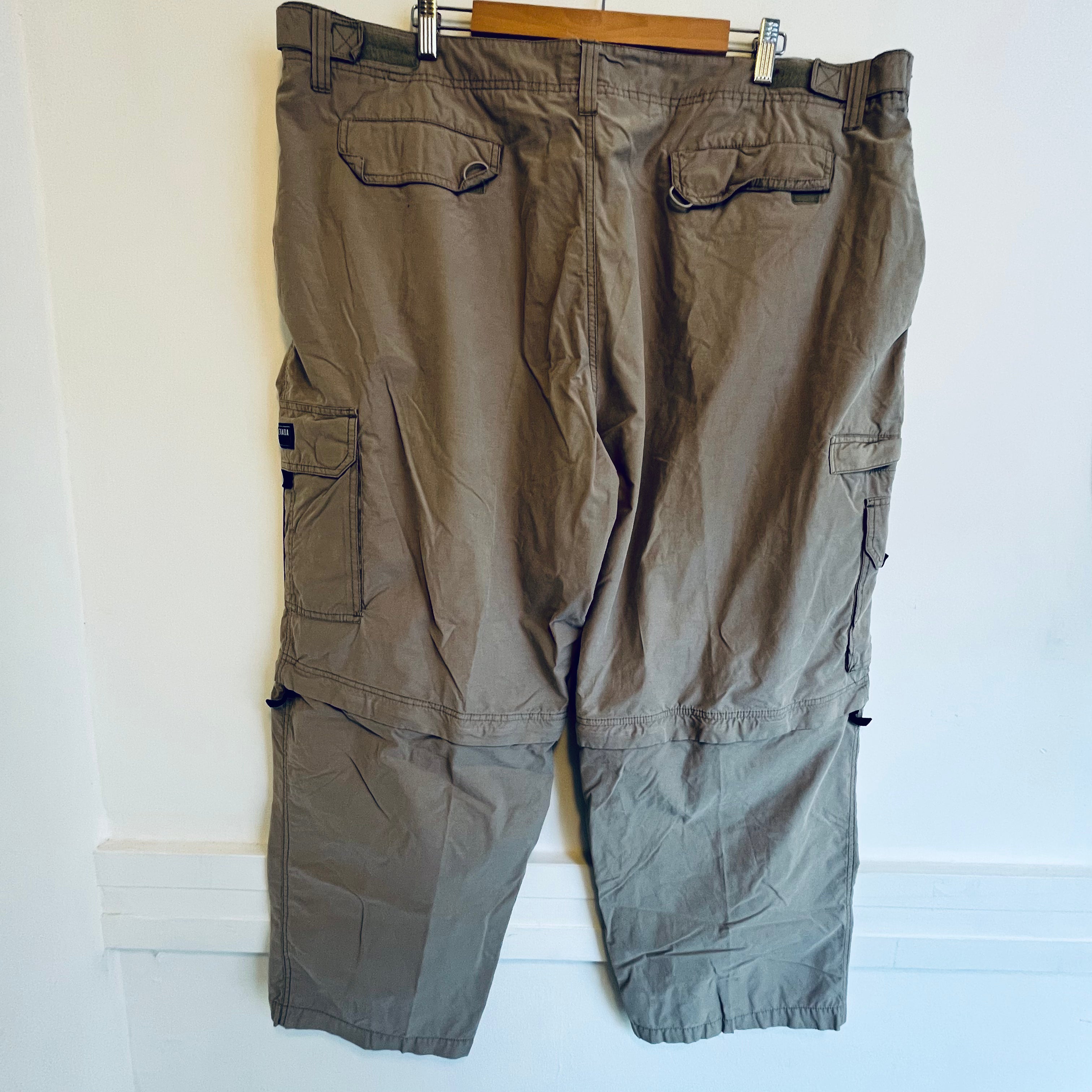 Men's Convertible Cargo Pants with Zipper Detachable Legs | Outdoor Hiking Travel Tactical Pants | Lightweight Quick-Dry for Camping, Hiking & Travel Adventures