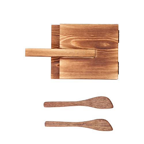 Premium Wooden Tortilla Press - Non-Slip Handle, Multi-Functional Dough Press for Perfect Homemade Tortillas, Flatbreads & Empanadas | Ideal for Mexican Cooking, Baking & Meal Prep