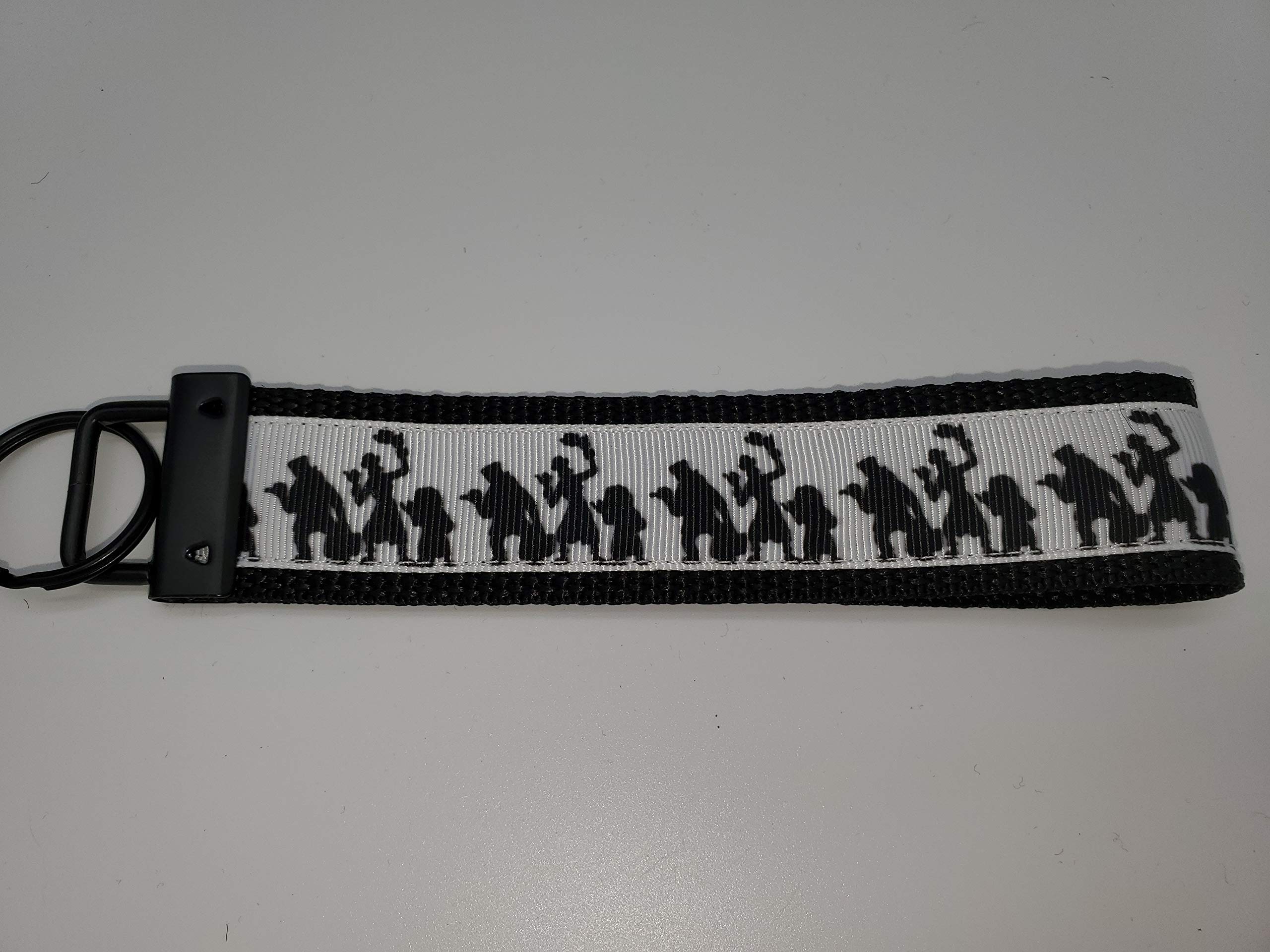 Hitch Hiking Ghost Haunted Mansion Keychain - Disney Parks Inspired Key Fob for Purse, Wallet or Backpack - Perfect for Disney Fans & Theme Park Accessories