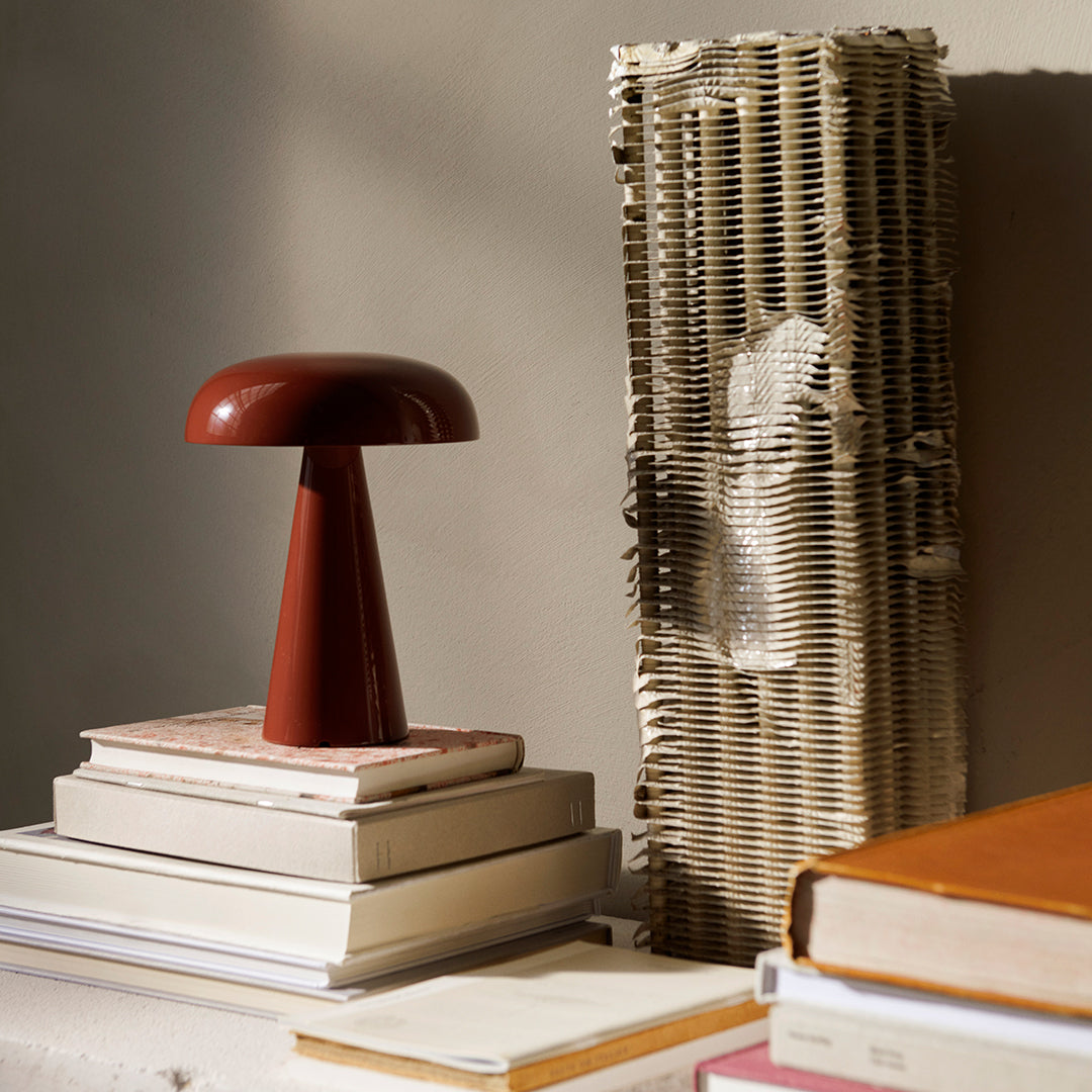 Como SC53 Portable Table Lamp - Rechargeable LED Desk Light for Home, Office & Travel - Adjustable Brightness, Dimmable Night Light for Reading, Studying & Bedside Use