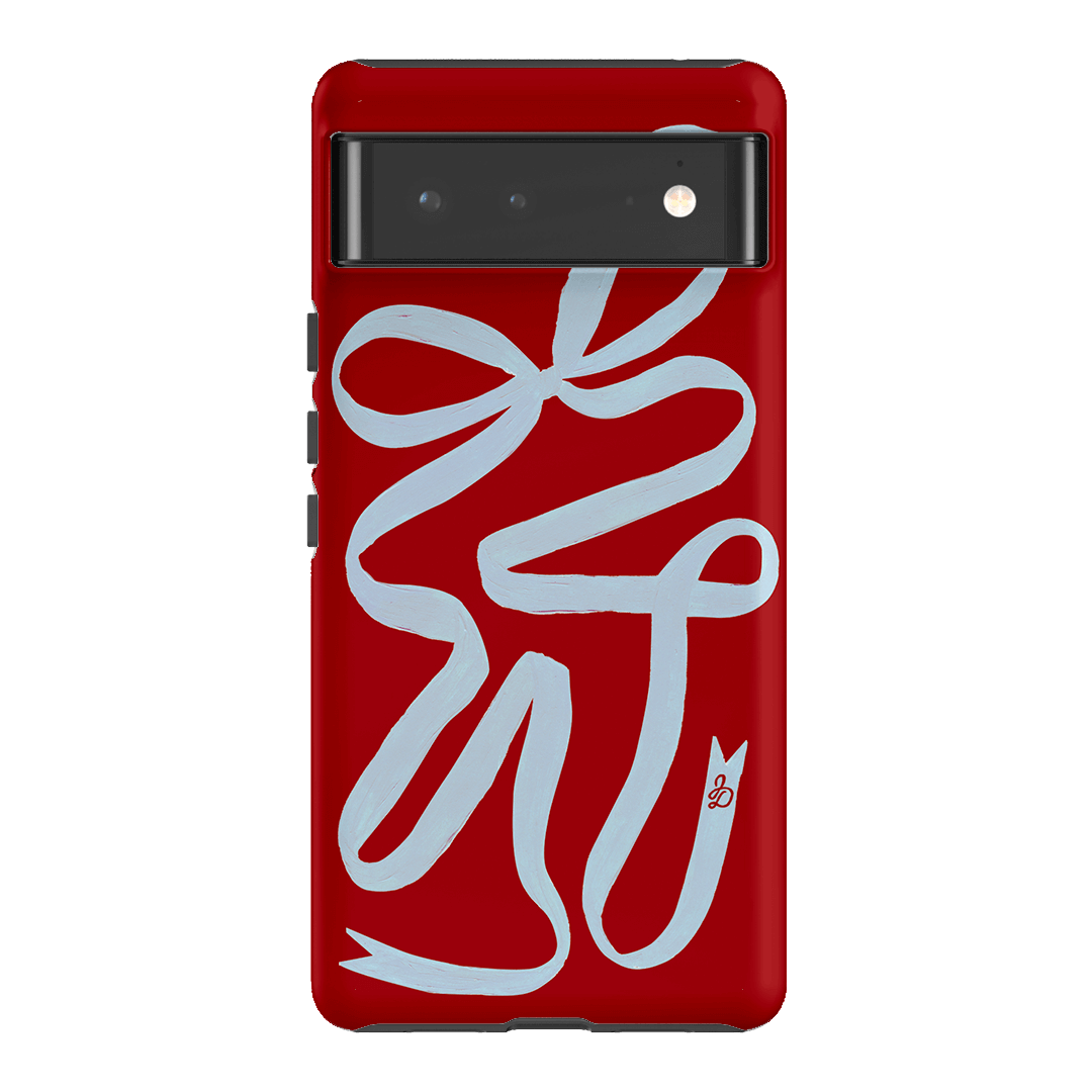 Elegant Cottage Ribbon Phone Case - Stylish & Protective Cover for iPhone & Samsung - Perfect for Everyday Use, Travel & Gifting