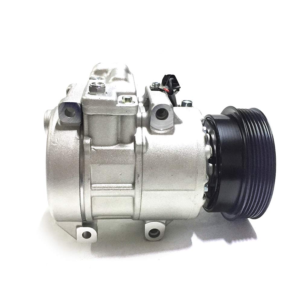 2007-2008 Kia Rondo EX/LX 2.4L AC Air Conditioner Compressor with Clutch (Part# 97701-1D200) - Replacement for Broken A/C Unit, Perfect for Summer Cooling & Road Trips