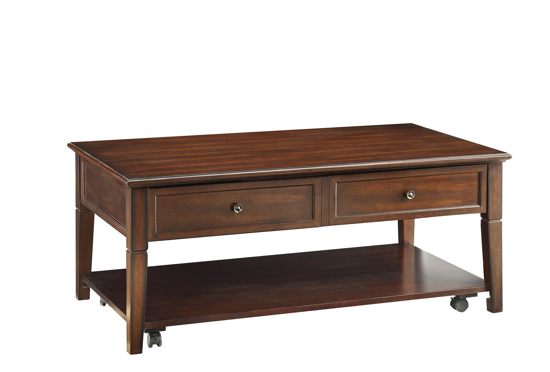 ACME Malachi Lift Top Coffee Table in Walnut Finish - Modern Living Room Furniture with Storage for Small Spaces - Perfect for Apartments, Dorms & Home Offices