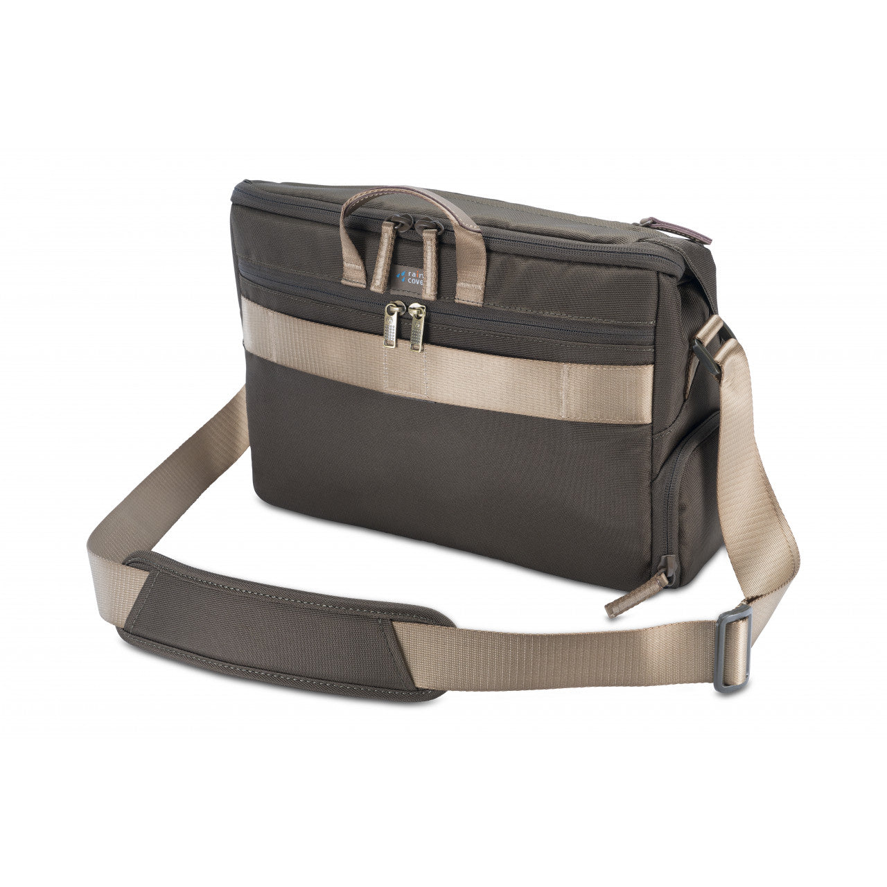 VEO GO 34M KG Shoulder Camera Bag - Waterproof DSLR/SLR Camera Case with Adjustable Strap, Khaki Green - Perfect for Travel, Hiking & Outdoor Photography