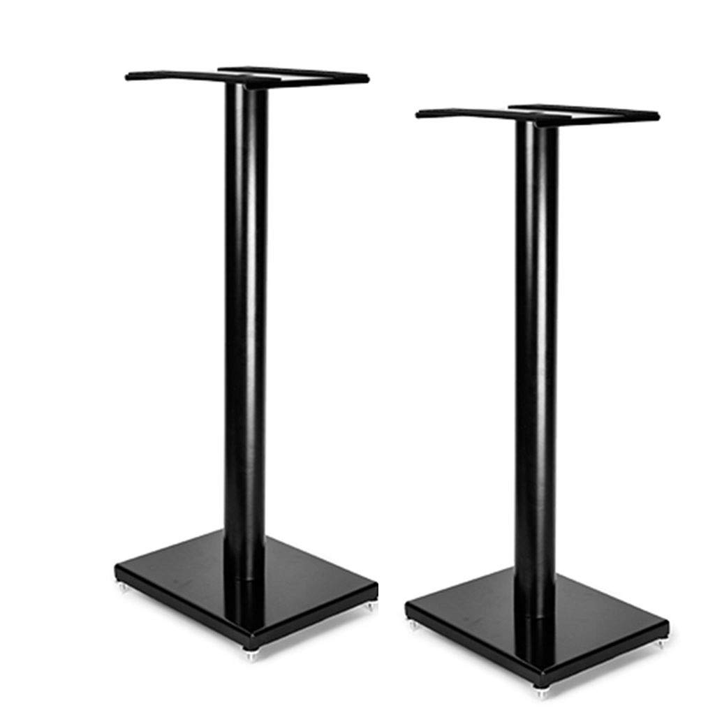 Professional Studio Monitor Speaker Stands - Heavy Duty Metal Floor & Bookshelf Tripod for 3-8 Inch Speakers (2 Pack, 94cm Height) - Perfect for Home Theater, Music Production & Surround Sound Systems