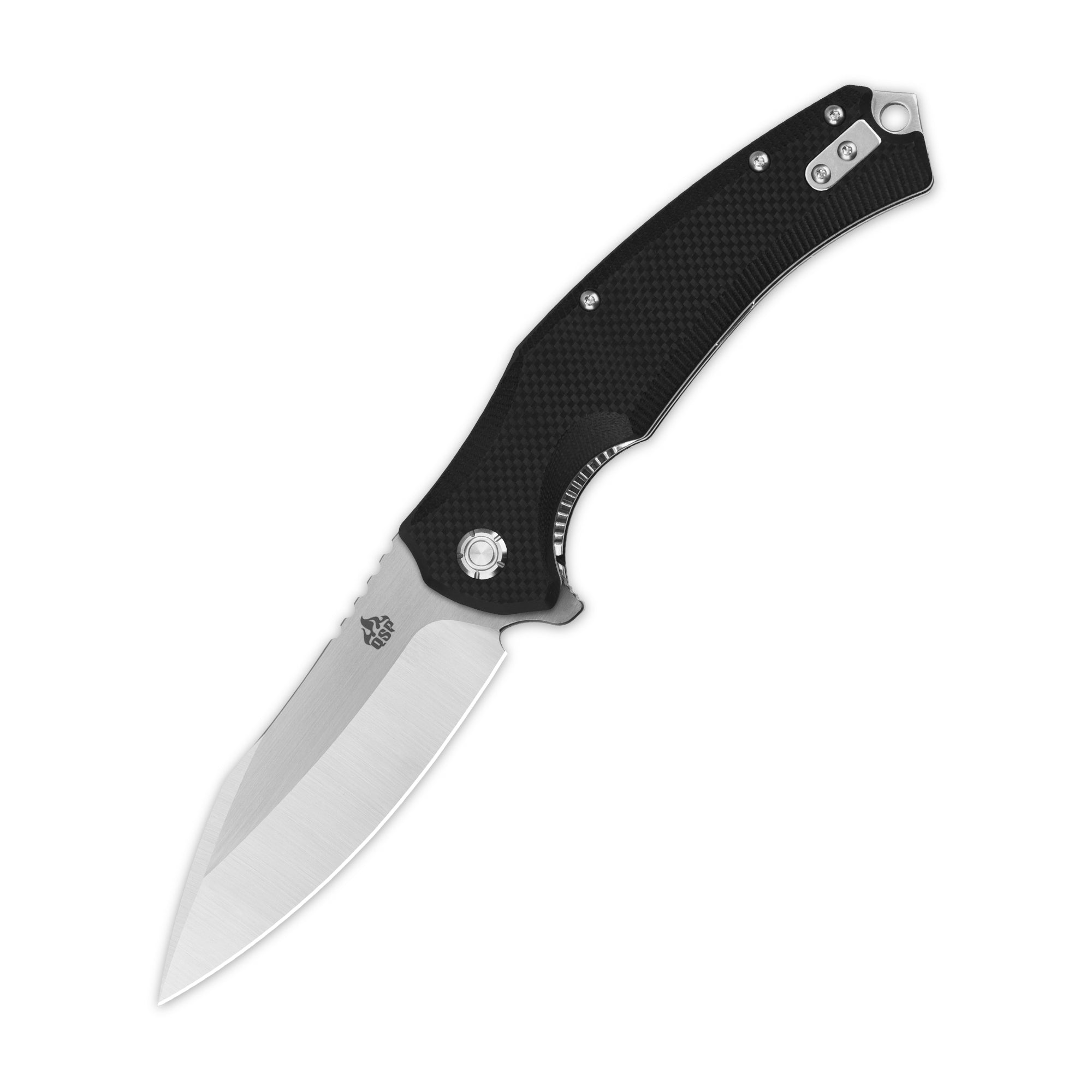 QSP Snipe Liner Lock Pocket Knife - D2 Steel Blade, G10 Handle - Perfect for EDC, Camping, Hunting & Outdoor Adventures