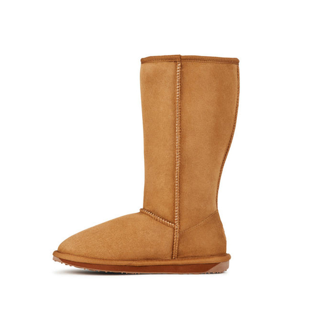 Emu Women's Stinger Hi Boots - Chestnut Brown Winter Snow Boots for Women | Waterproof & Warm | Perfect for Hiking, Snowy Weather & Outdoor Adventures