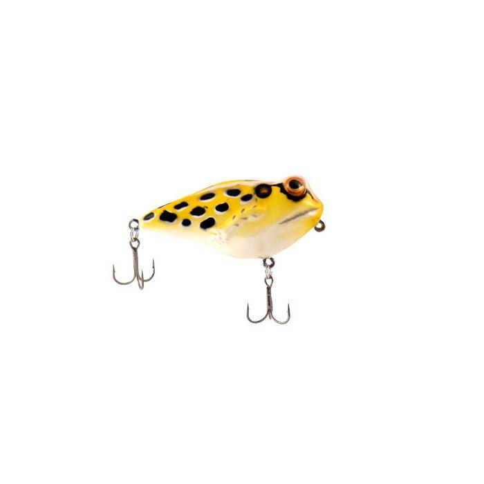 Rebel Frog R Topwater Hard Bait Lures for Bass Fishing - Realistic Frog Design for Freshwater & Saltwater Fishing - Perfect for Ponds, Lakes, and Rivers