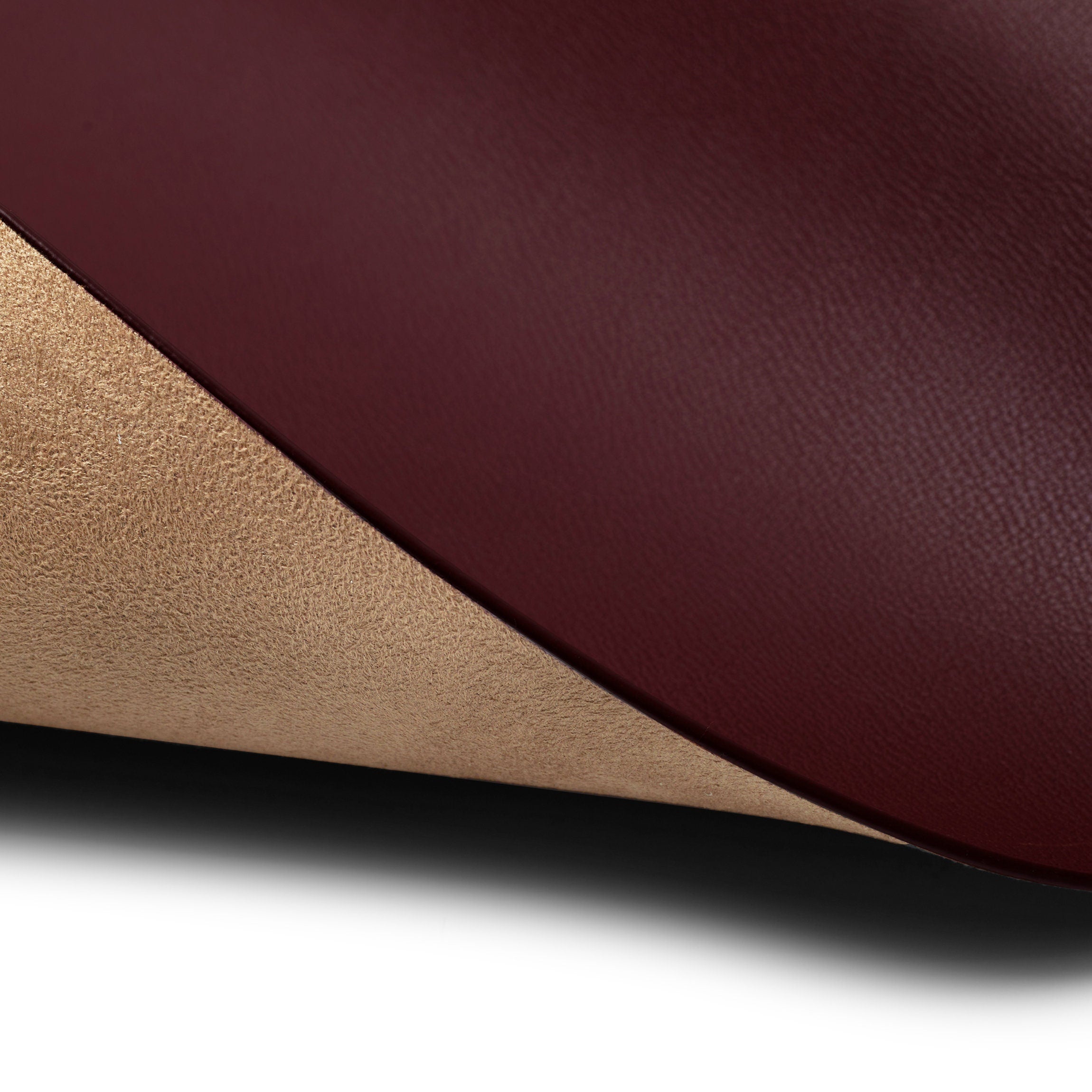 Elegant Oxblood Modern Desk Set - Stylish Office & Home Workspace Accessories for Productivity & Organization