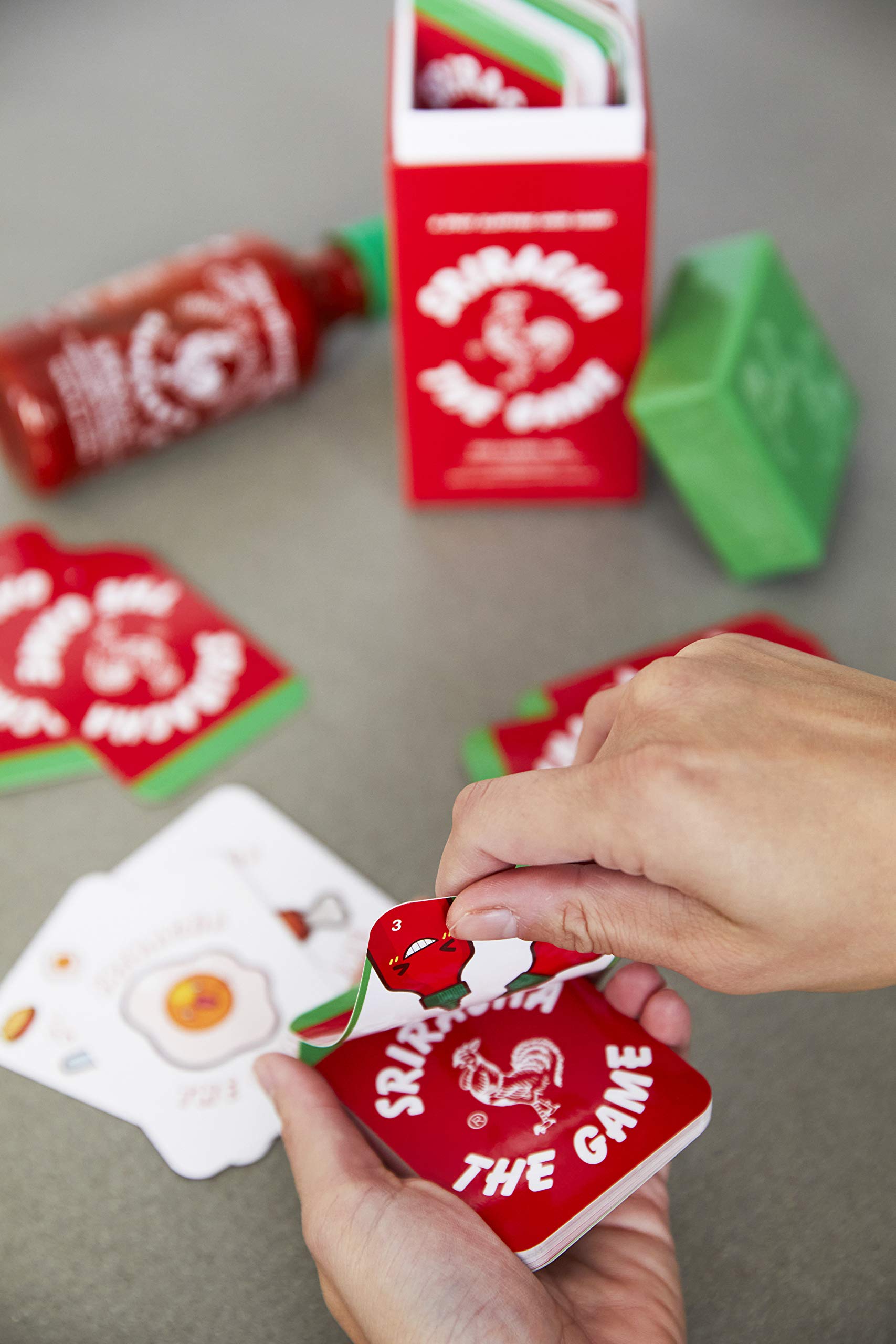 Sriracha The Game - Spicy Slapping Card Game for Family Fun | Party & Game Night Entertainment | Perfect for Adults & Kids