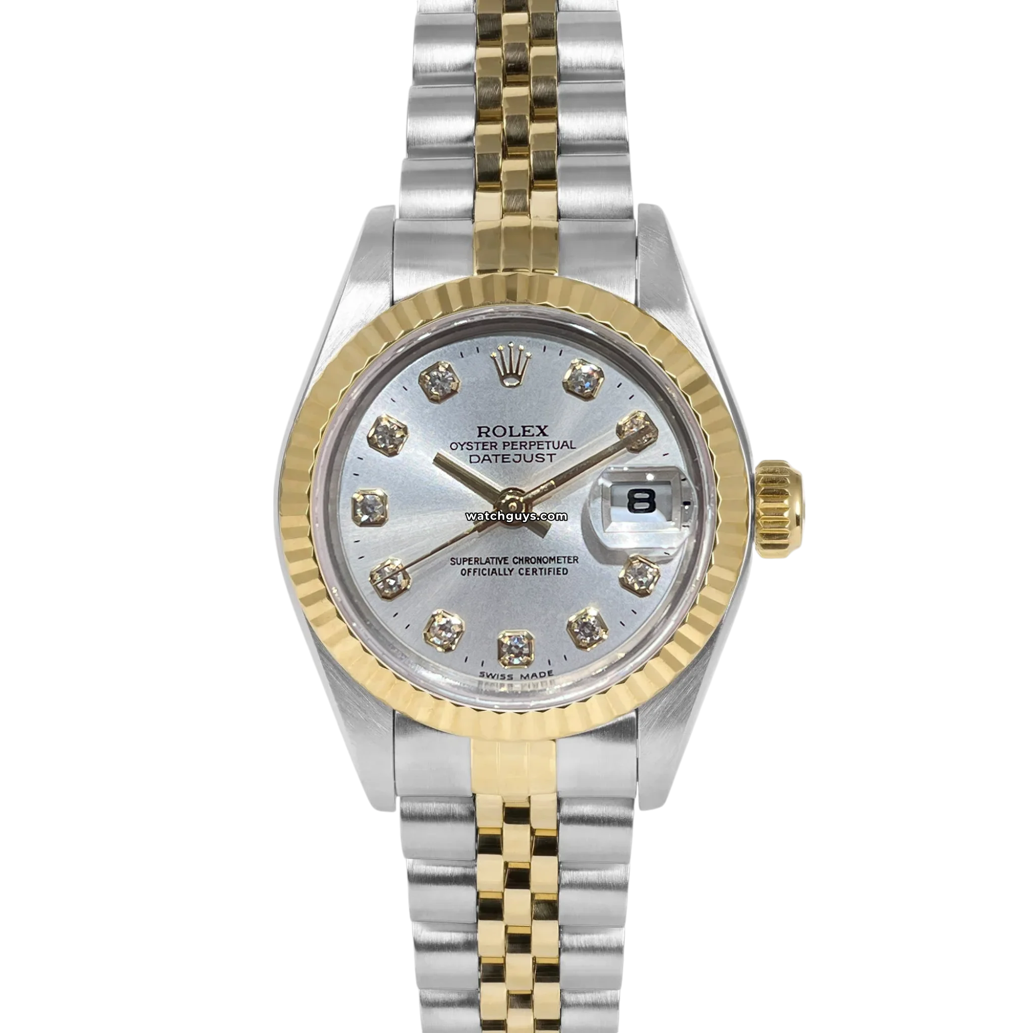 Authentic Rolex Datejust 79173 Silver Diamond Watch - Luxury Timepiece for Men & Women | Perfect for Business, Formal Events & Special Occasions