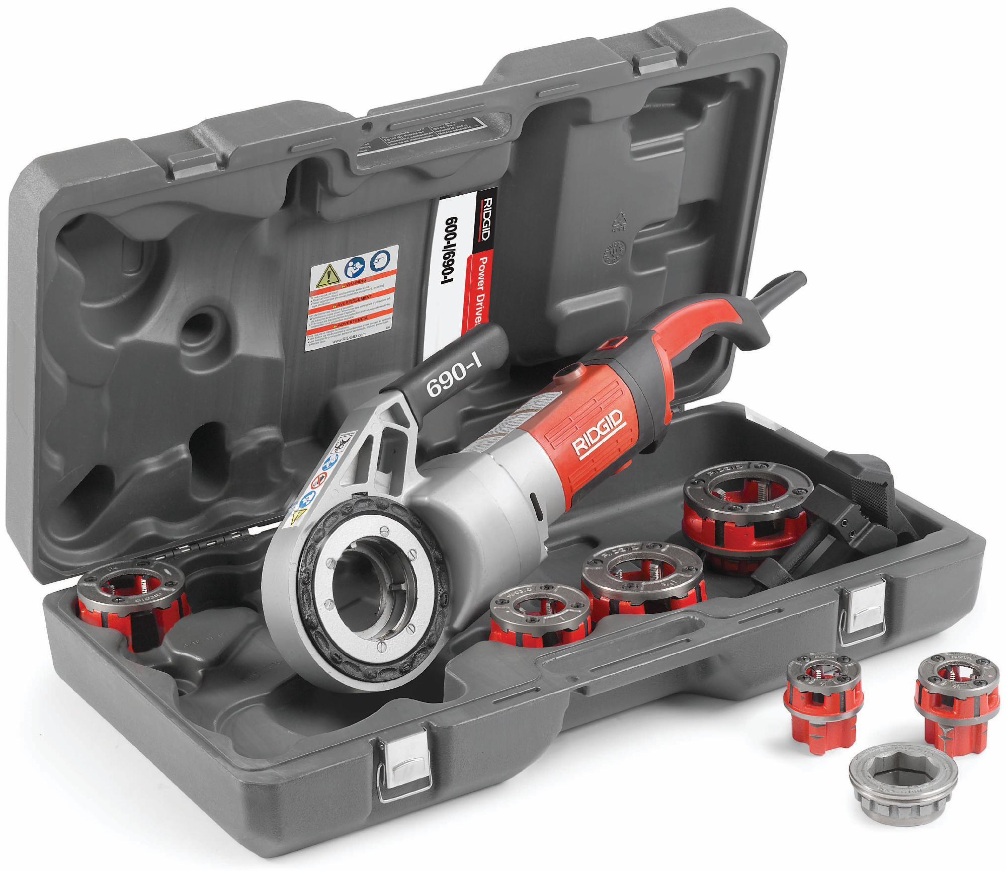 RIDGID 690 I Handheld Power Drive 44923 - Compact & Powerful Cordless Drill for DIY Projects, Home Repairs, and Professional Use