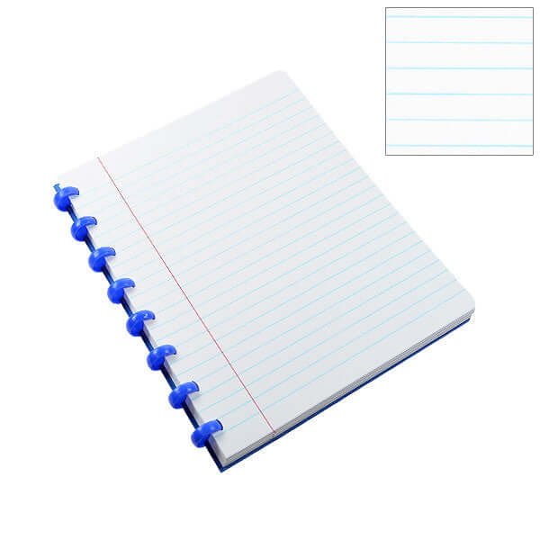 Atoma Classic Colours Card Cover Disc Bound Refillable Notebook 165 x 210mm - Customizable Planner for Office, School & Journaling