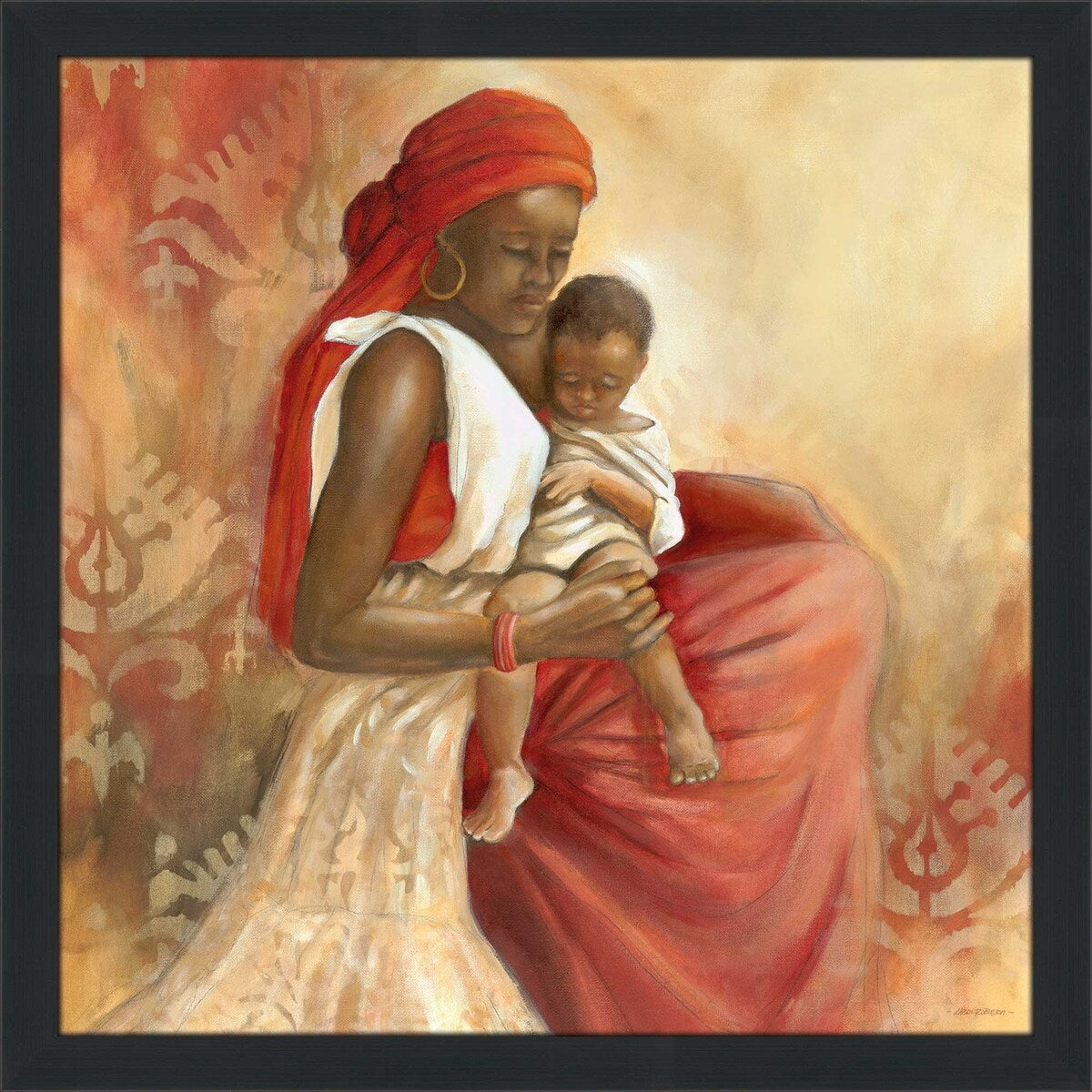 Beauty of Love I by Carol Robinson - Premium Acrylic Wall Art Print - Perfect for Living Room, Bedroom & Office Decor