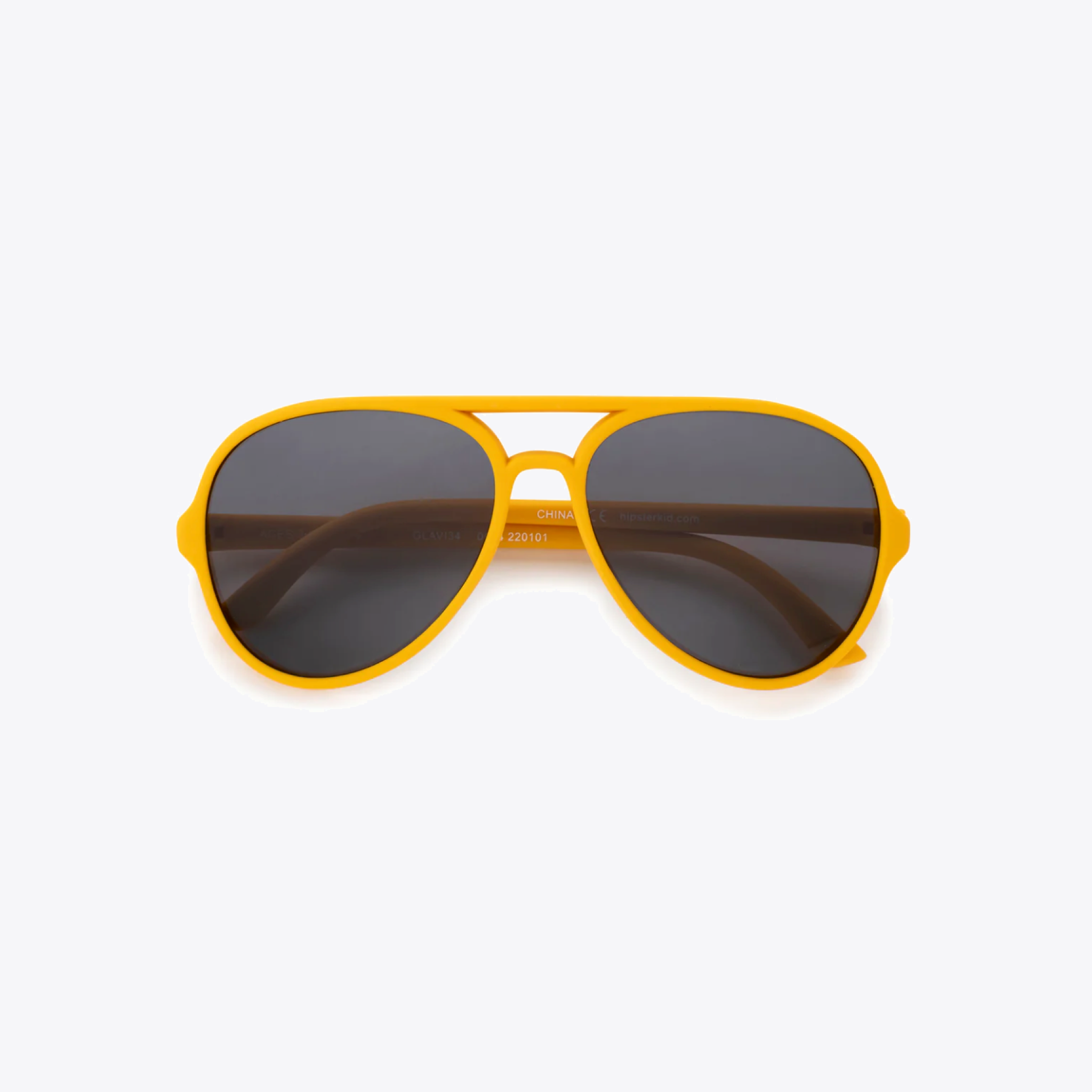 Mustard Aviator Sunglasses - Polarized UV Protection for Men & Women - Perfect for Driving, Outdoor Sports & Fashion