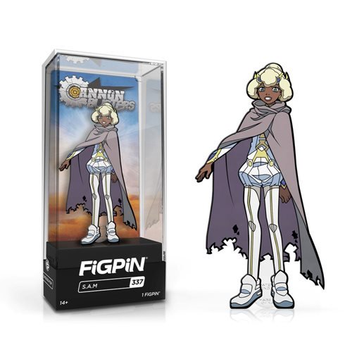 Cannon Busters S.A.M. FiGPiN Enamel Pin Collectible - Limited Edition #337 - Perfect for Anime Fans, Cosplay & Pin Collections
