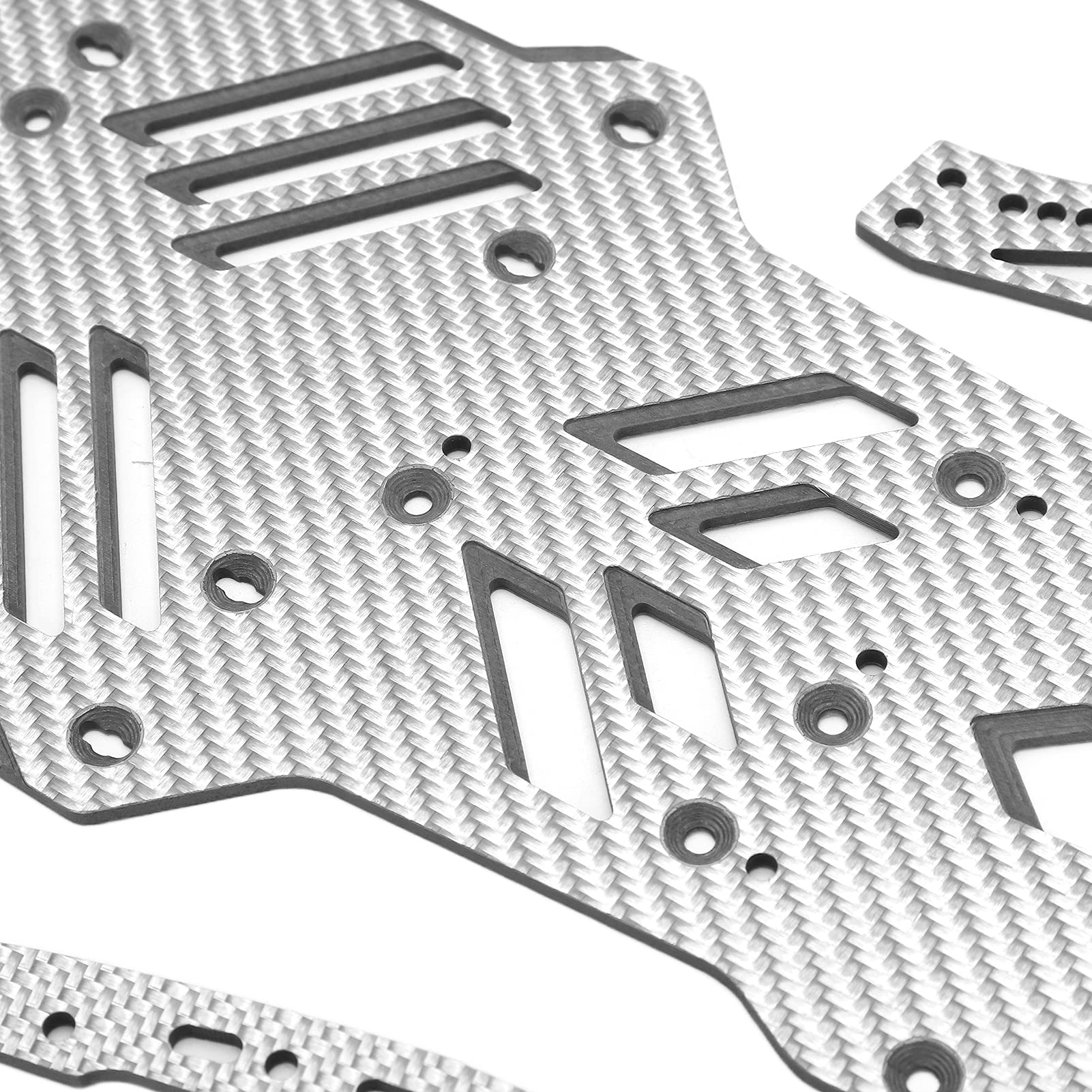 Carbon Fiber RC Drift Racing Chassis for MST RMX2.0S 1:10 Scale Remote Control Car - Lightweight Upgrade Accessory for Competitive Drifting and High-Speed Racing Performance
