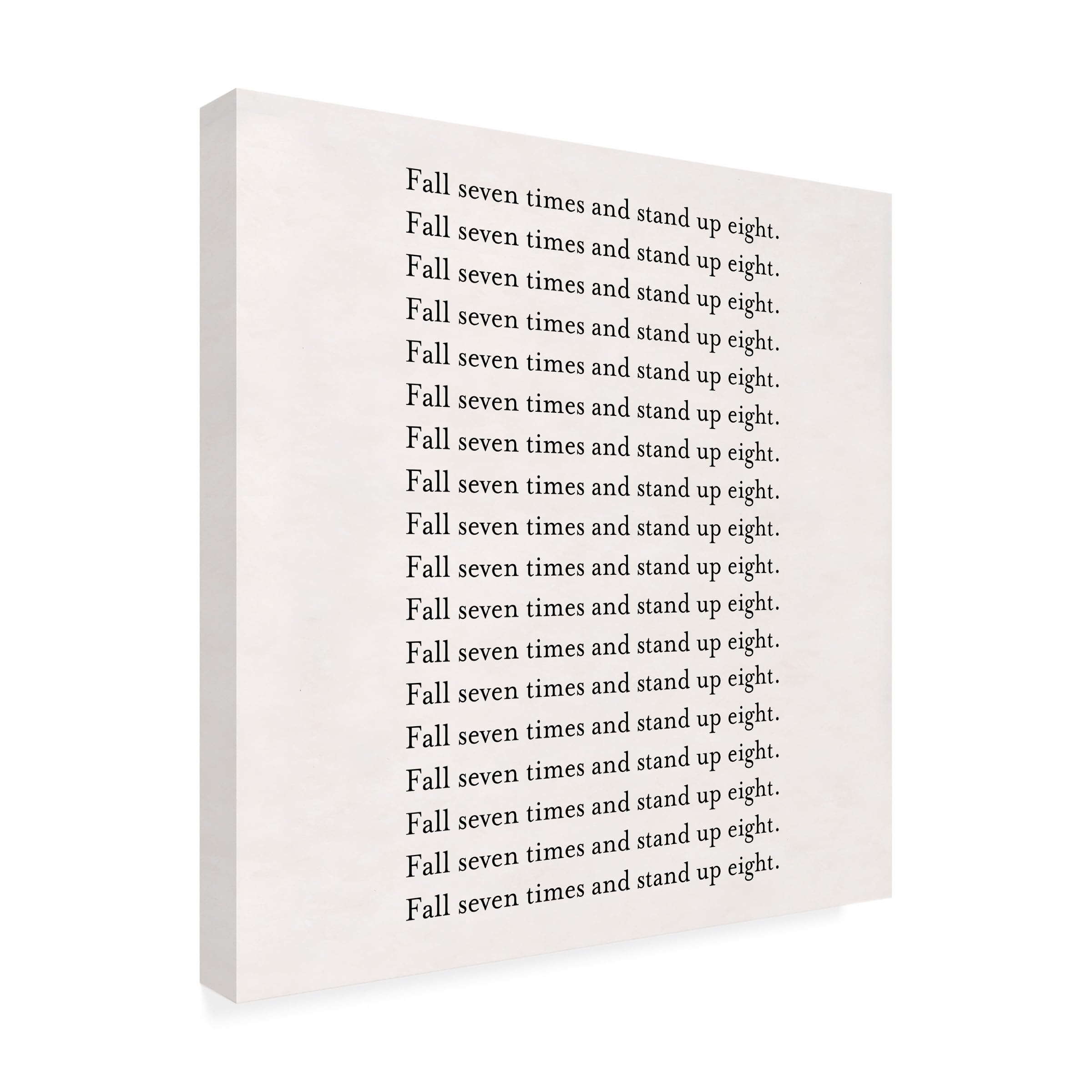 Trademark Fine Art 'Seven Eight' Canvas Wall Art Print by Art Licensing Studio - Perfect for Living Room, Bedroom & Office Decor