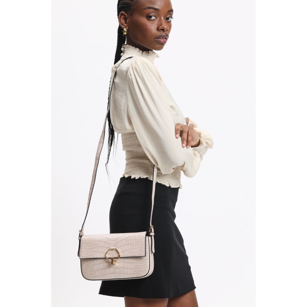 Ryerson Genuine Leather Crocodile Embossed Crossbody Bag for Women - Stylish & Durable Handbag for Daily Use, Work, Travel, and Special Occasions
