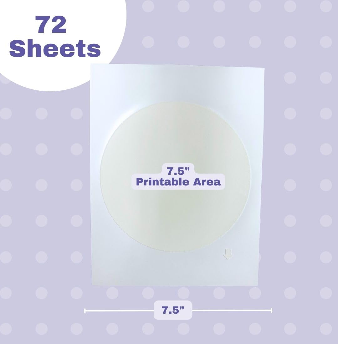 Premium Edible Frosting Sheets - 8