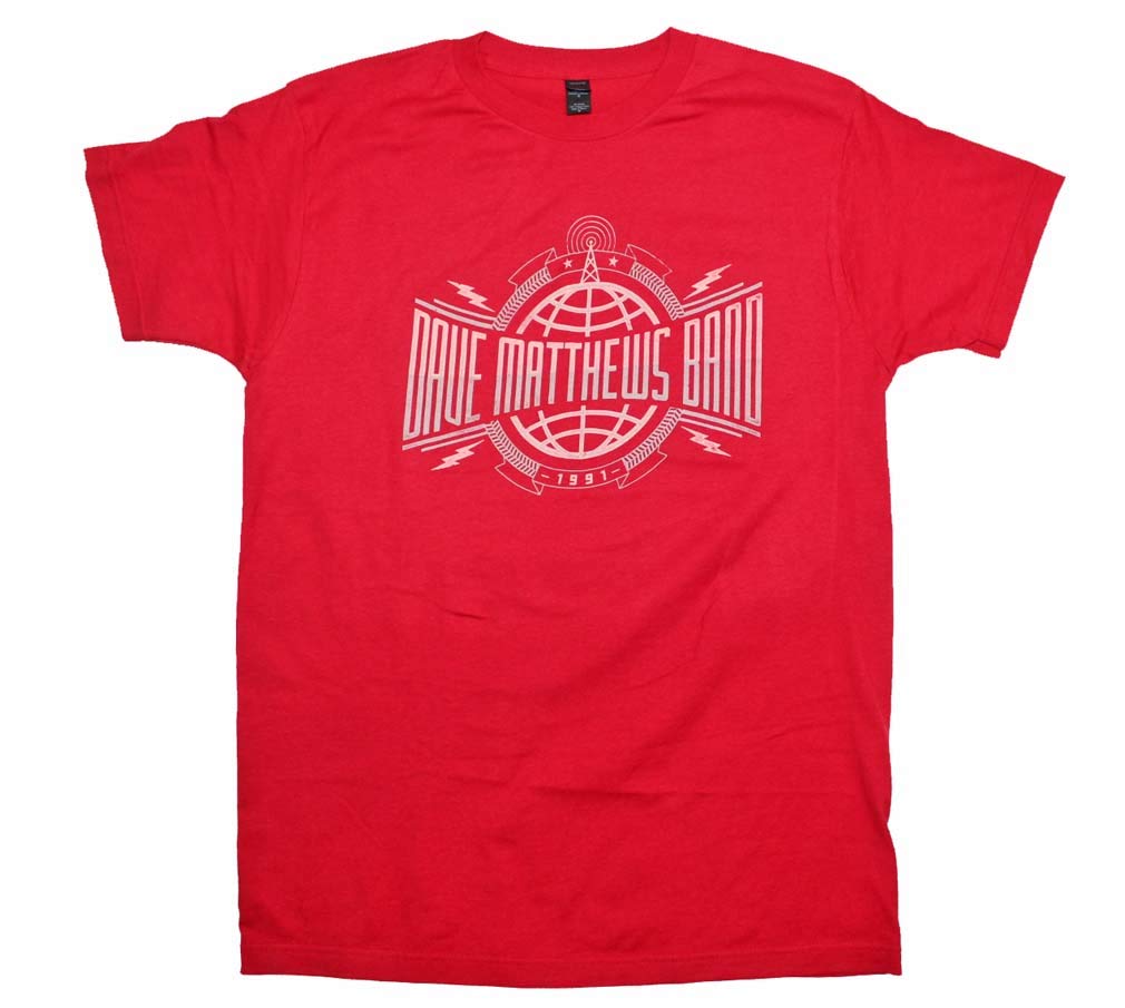 Dave Matthews Band Radio Tower Graphic Soft Cotton T-Shirt for Men & Women - Casual Wear, Concerts & Fan Merchandise
