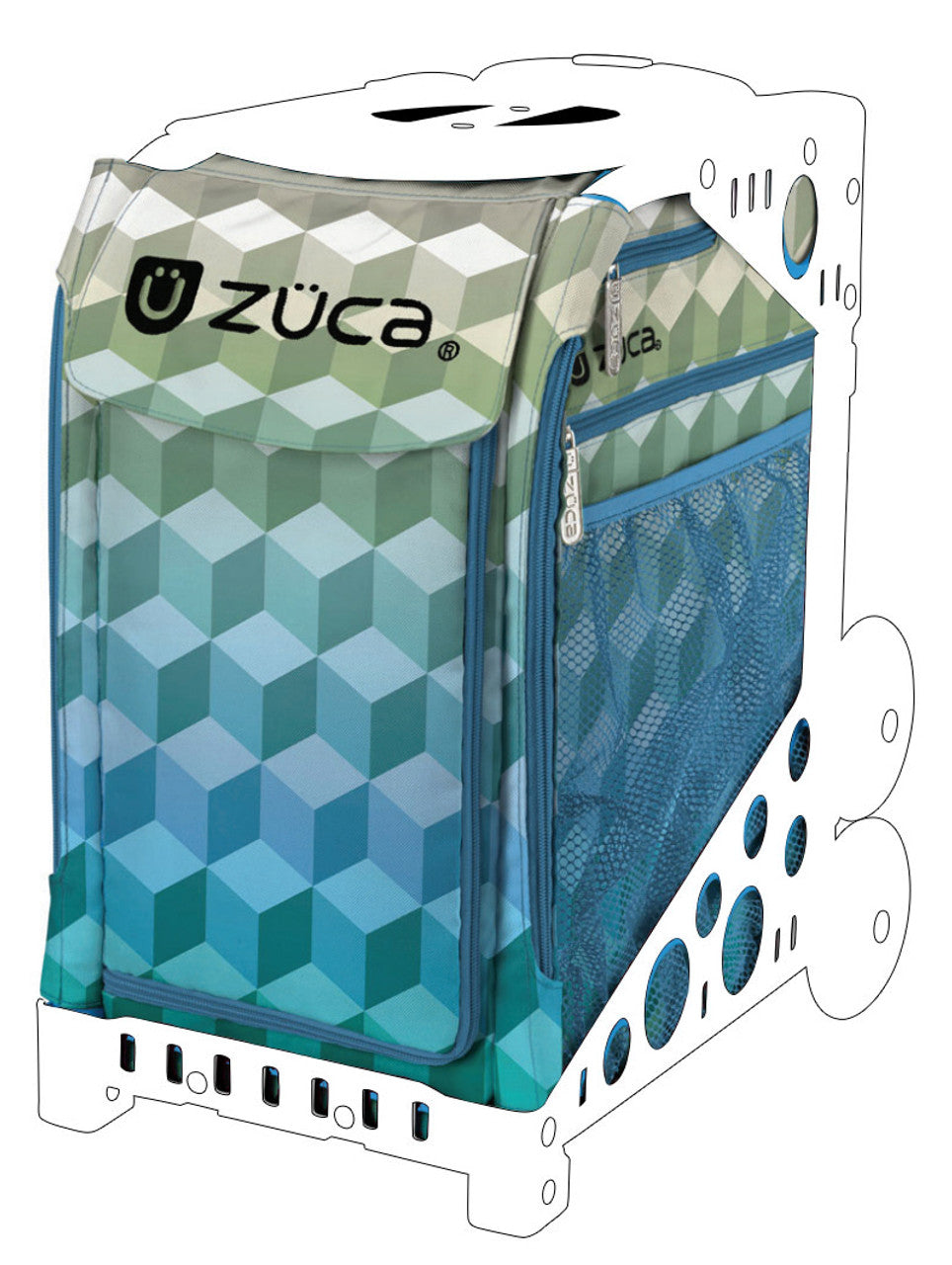 ZÜCA Sport Prints Inserts - Customizable Backpack Organizer for Dance, Gymnastics & Skating | Perfect for Sports Equipment, Shoes & Accessories Storage
