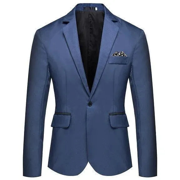 Premium Men's Business Blazer - Dickson Slim Fit Formal Suit Jacket for Office, Interviews & Special Occasions